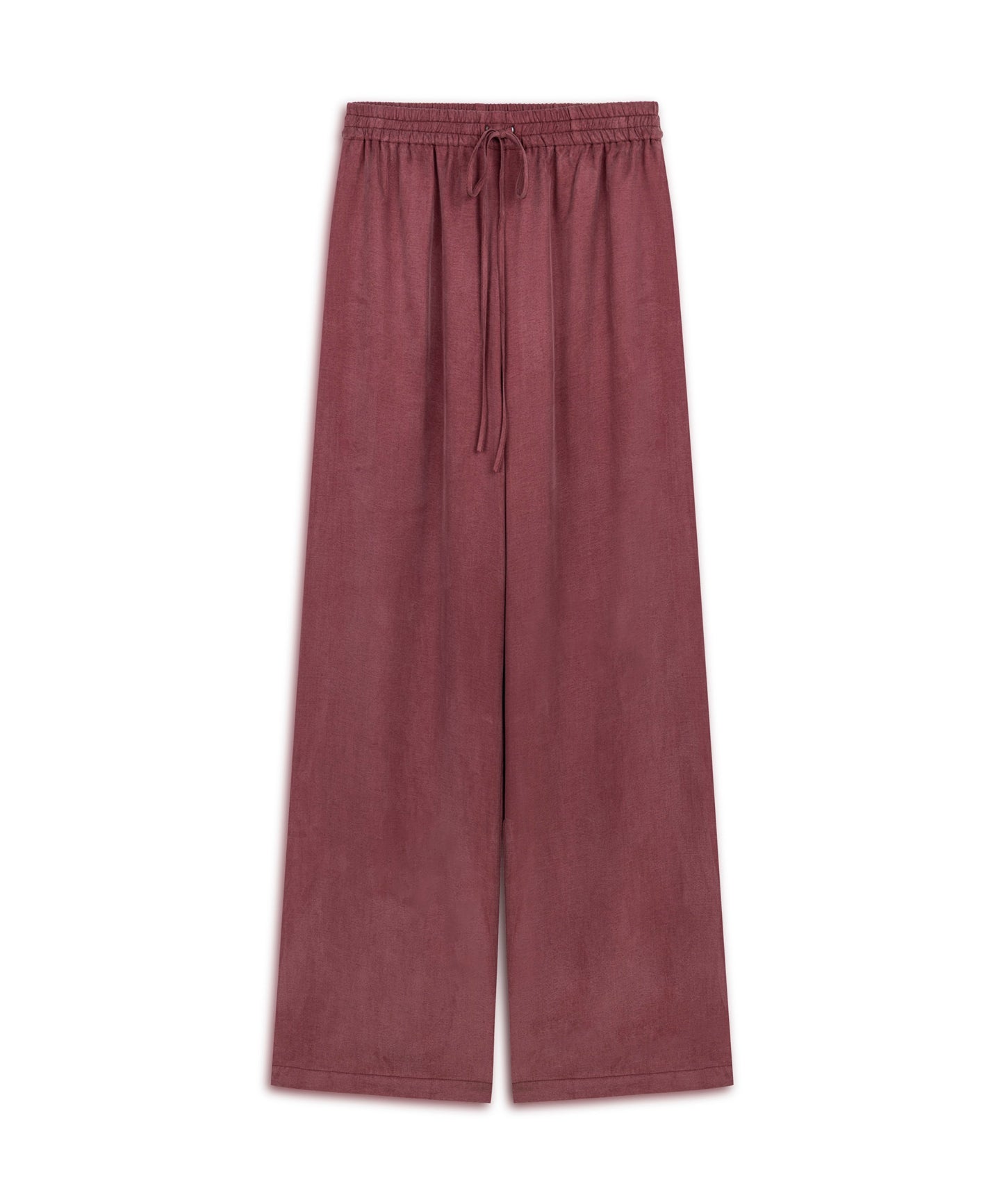 Elastik Bel Wide Leg Pantolon