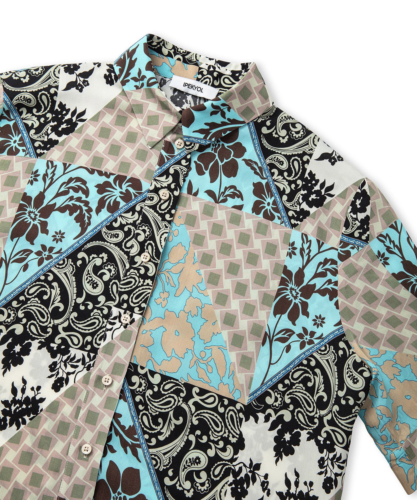 Desenli Viskoz Gömlek