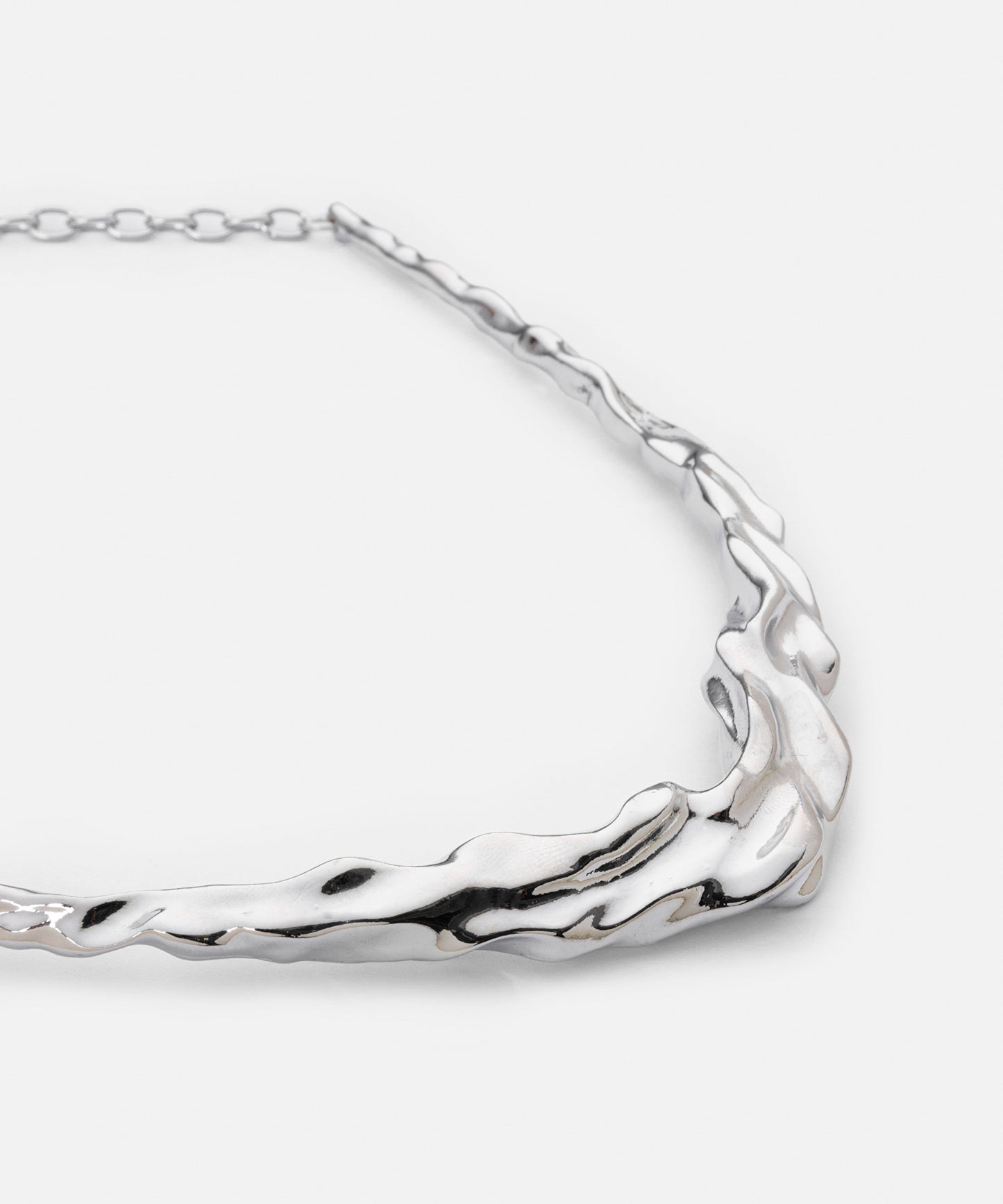 Amorf Metal Plaka Kolye