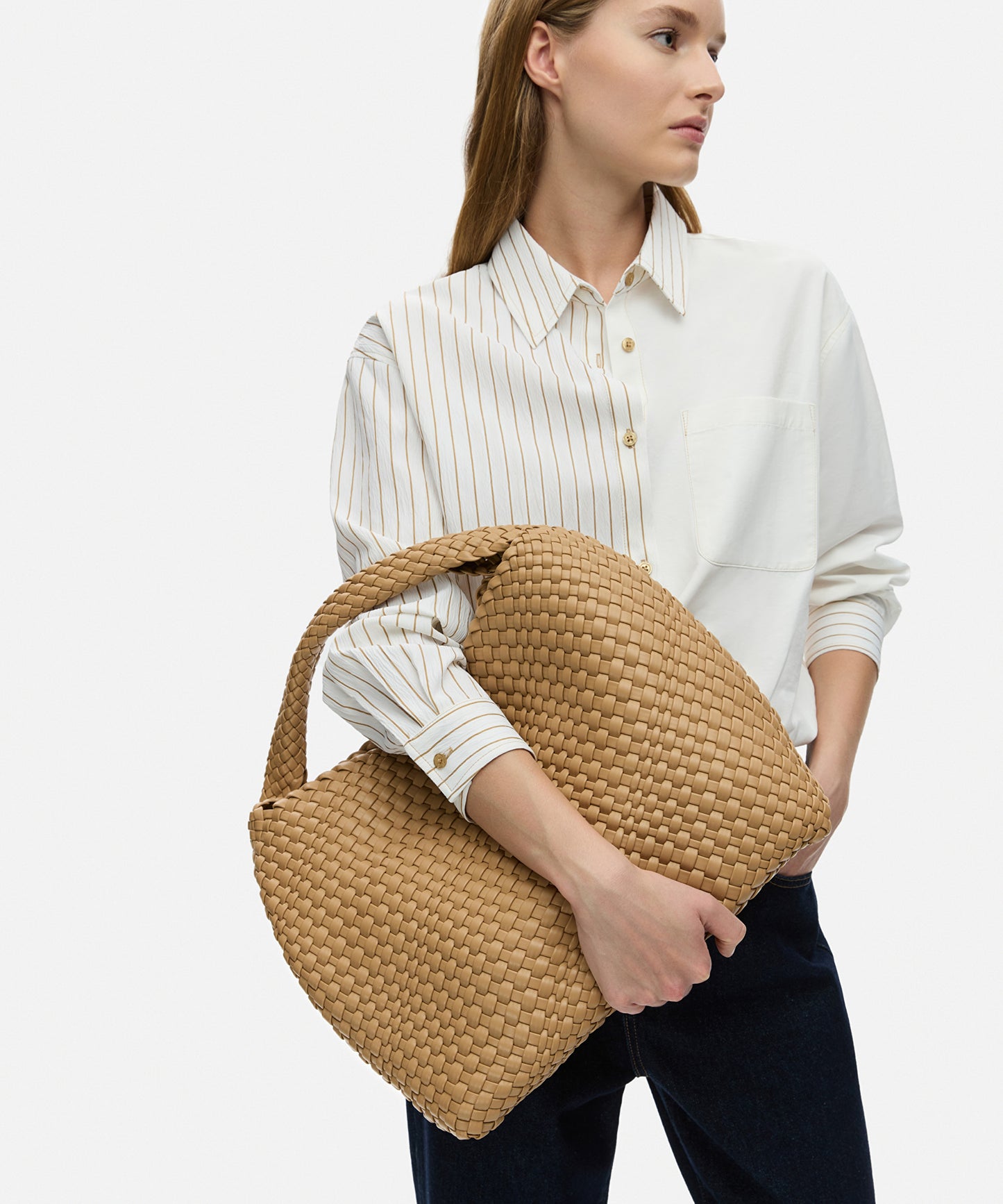 Lattice Slouchy Çanta