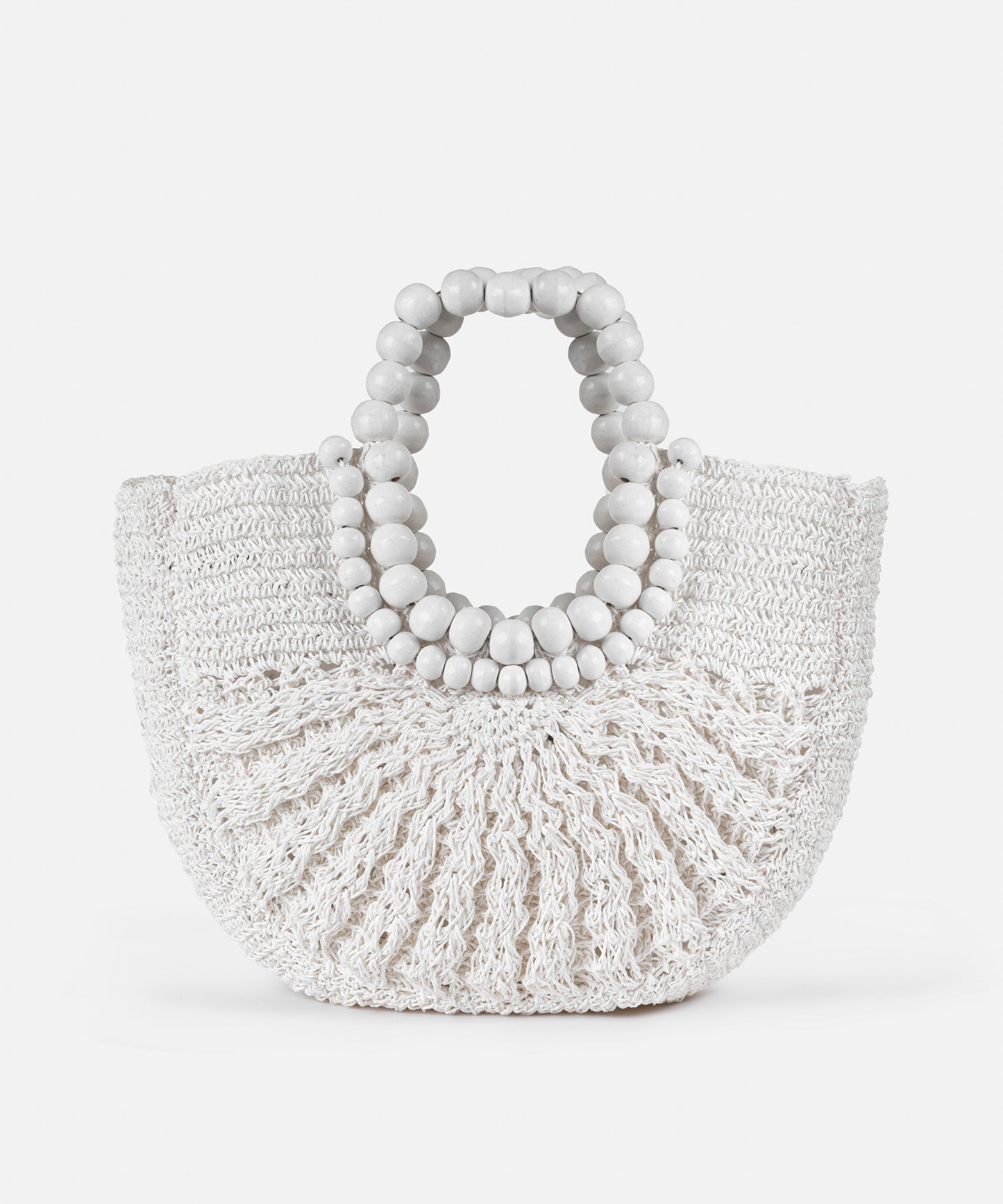 Ahşap Boncuklu Çanta