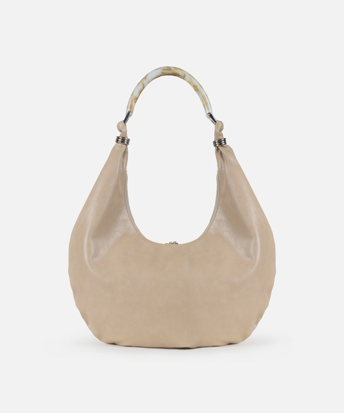 Kontrast Askılı Maksi Çanta