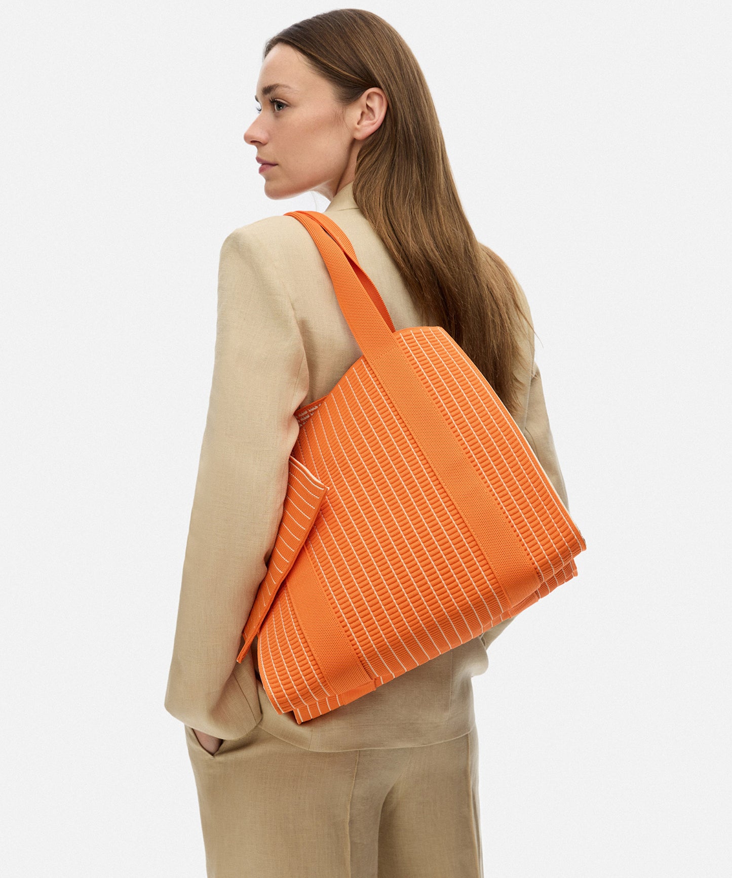 Weekend Knit Tote Çanta