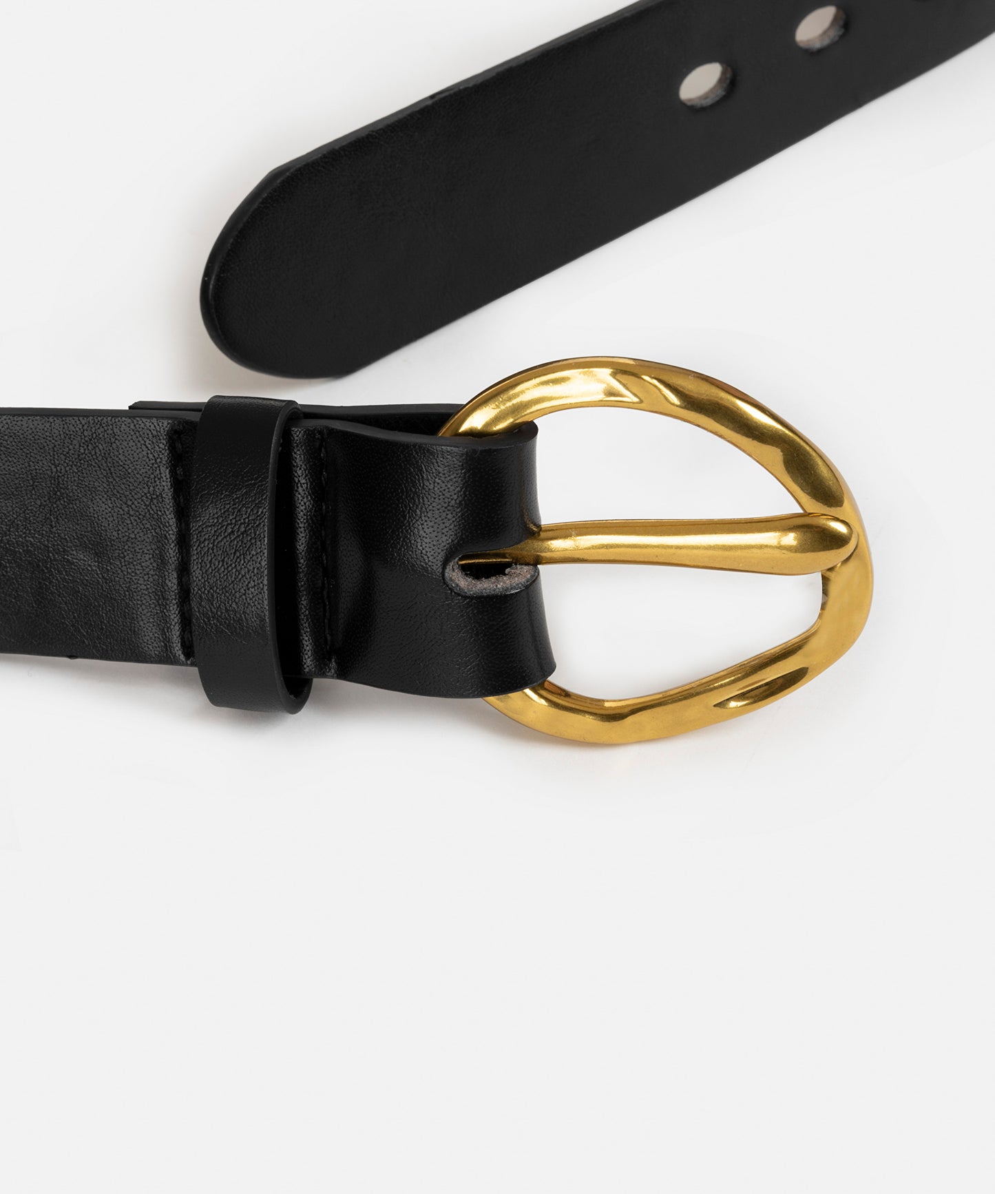 Oval Metal Tokalı Kemer