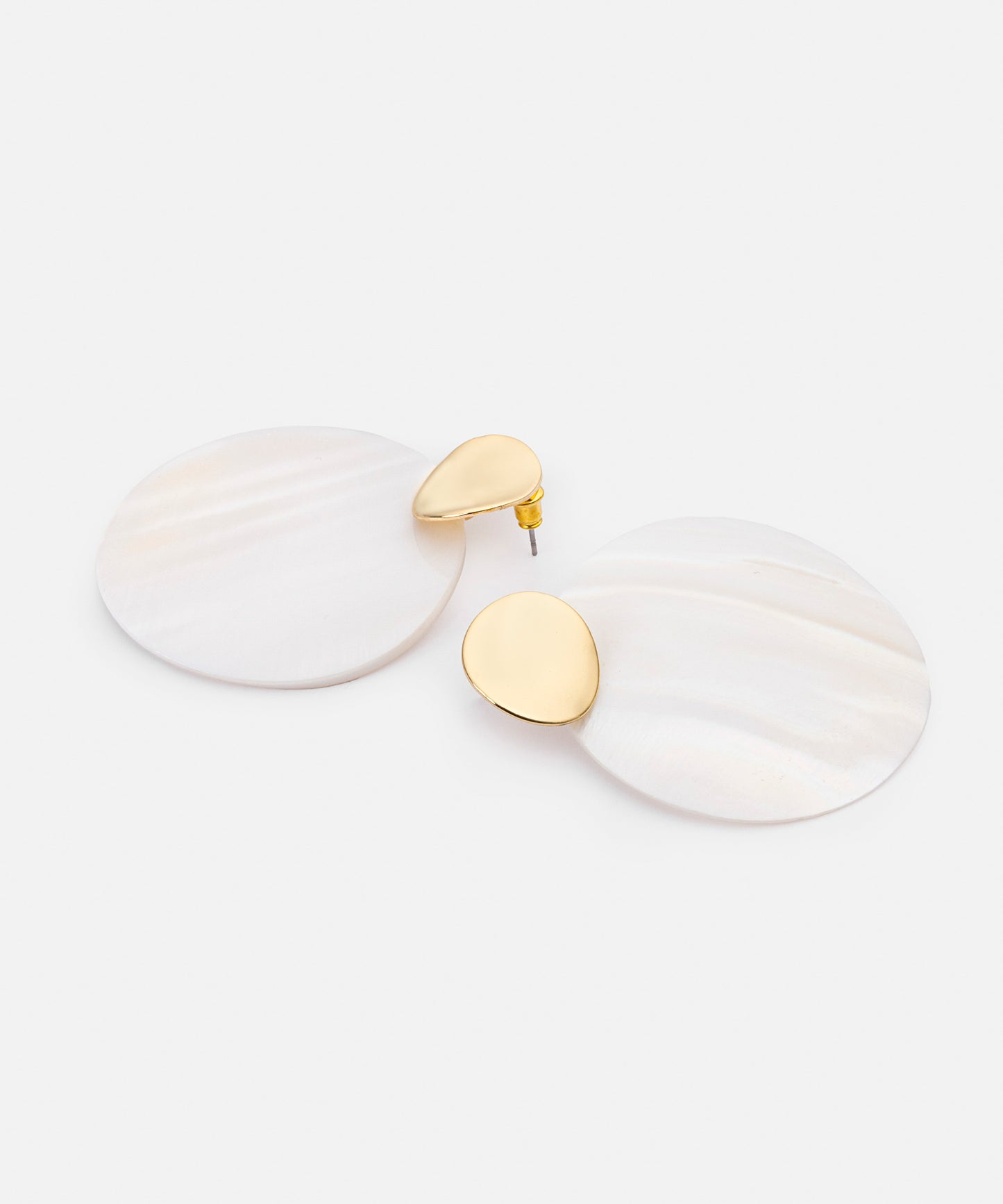 Kontrast Reçineli Küpe