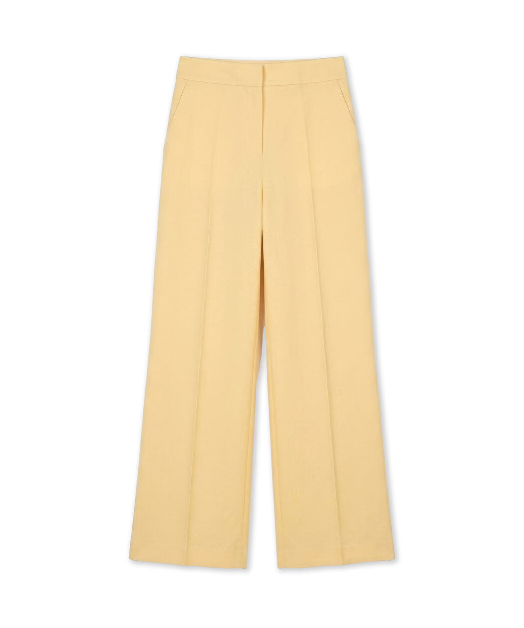 Sarı Cepli Wide Leg Pantolon Is1260003411087 | Ipekyol