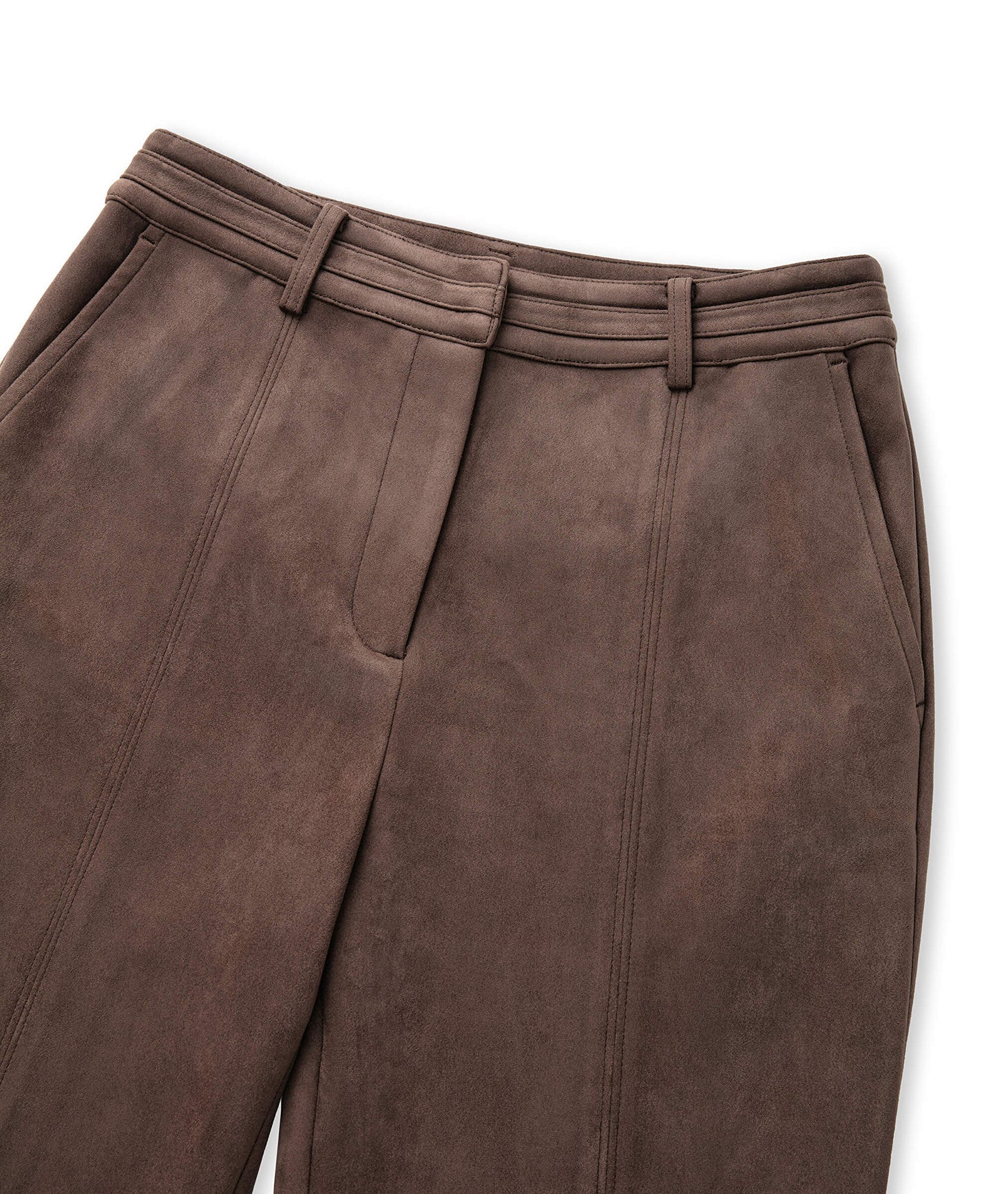 Süet Görünümlü Pantolon