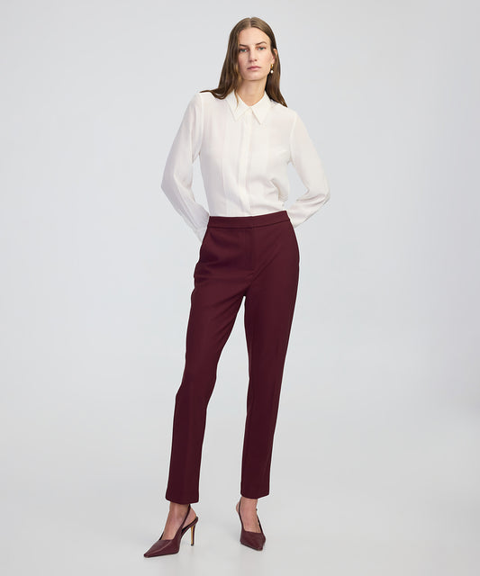 Elastik Bel Cigarette Fit Pantolon