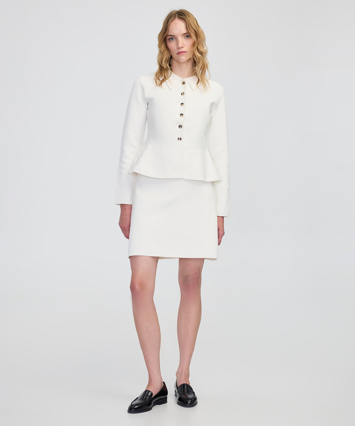 Peplum Triko Ceket