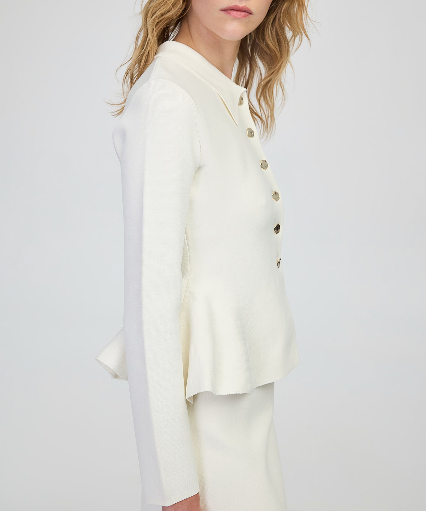 Peplum Triko Ceket