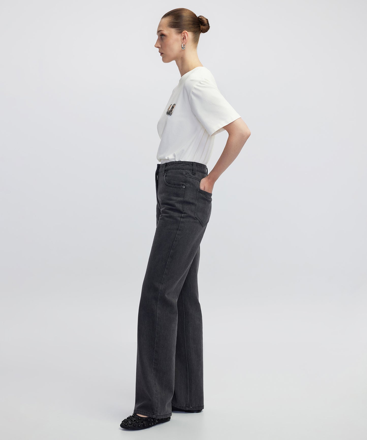 Straight Fit Jean Pantolon