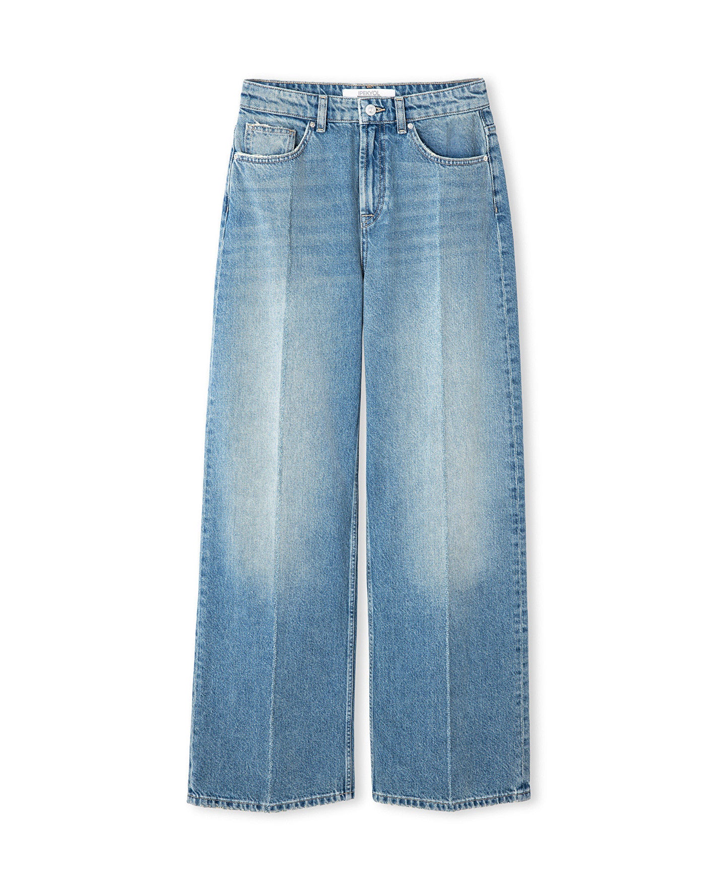 Wide Leg Jean Pantolon