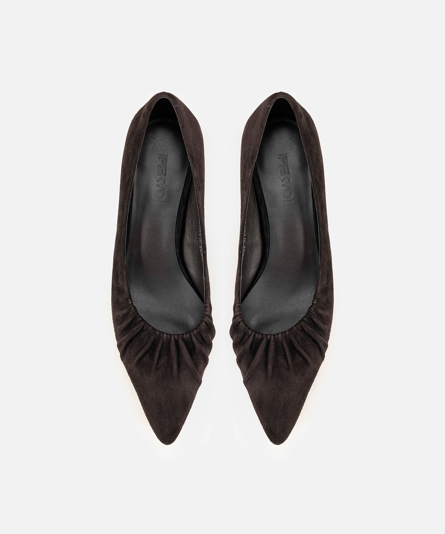 %100 Deri Büzgülü Ayakkabı