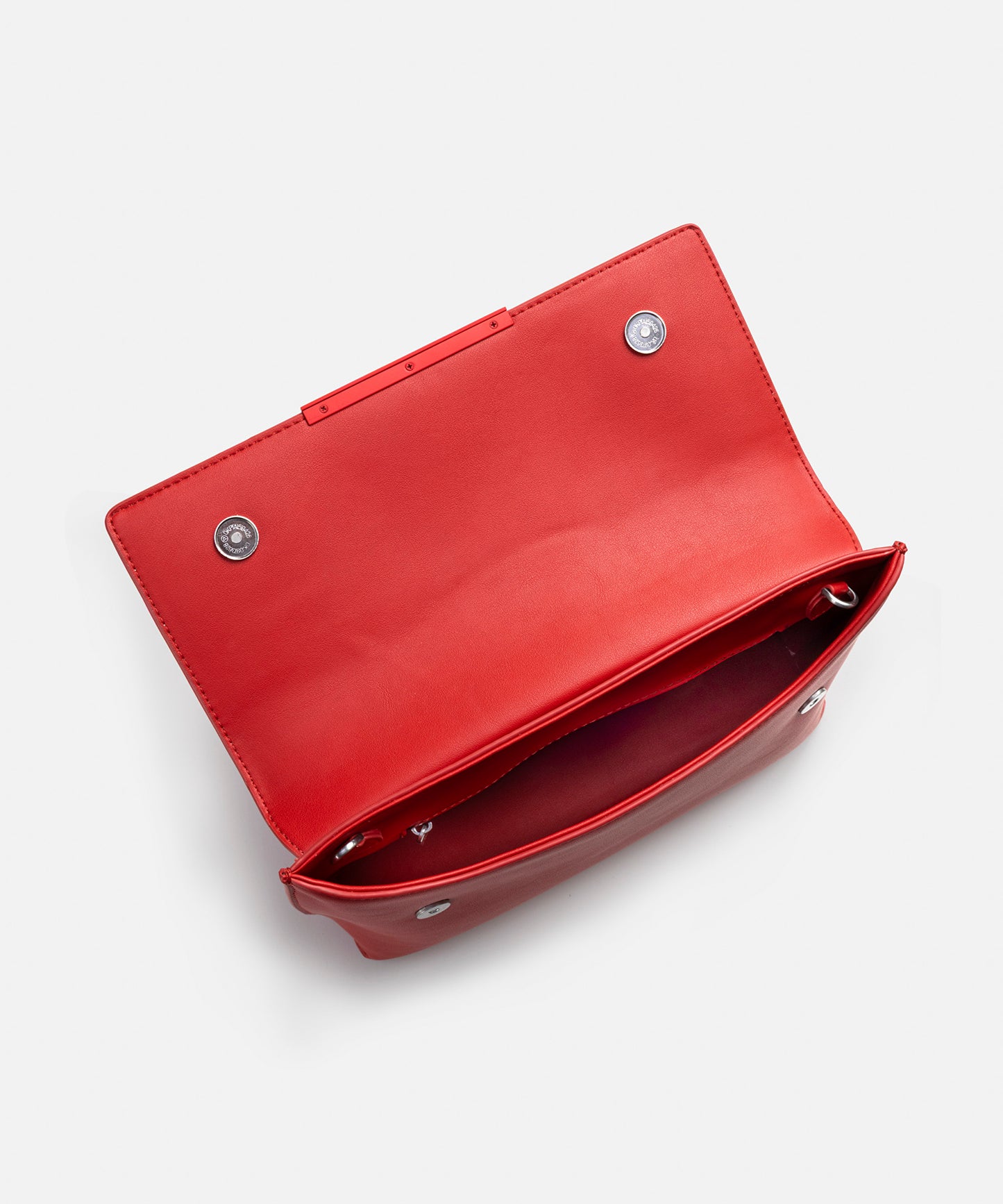 Deri Görünümlü Kapaklı Çanta