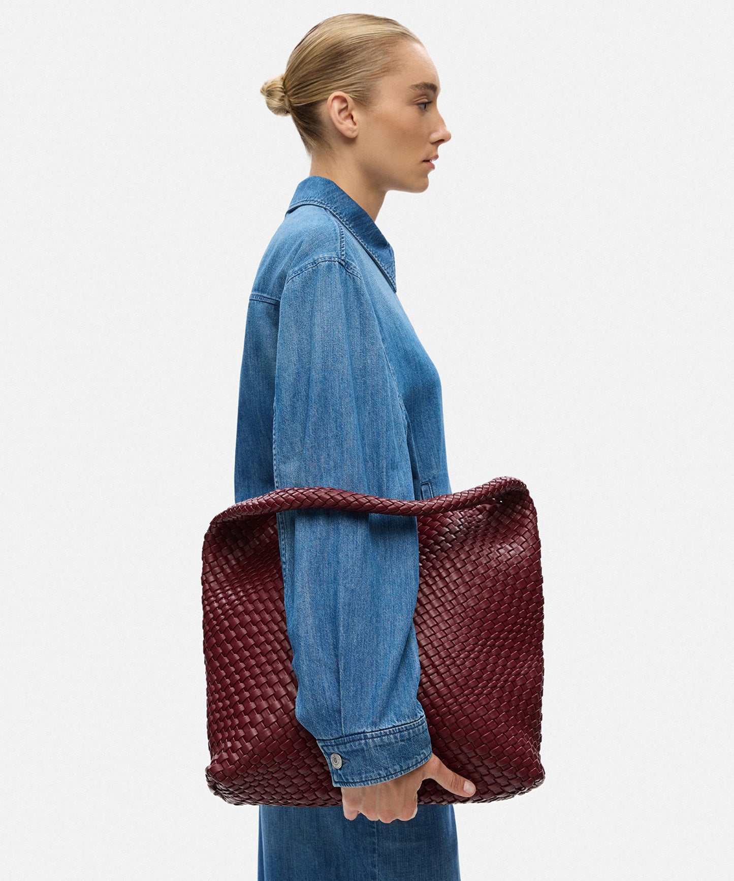 Lattice Slouchy Çanta