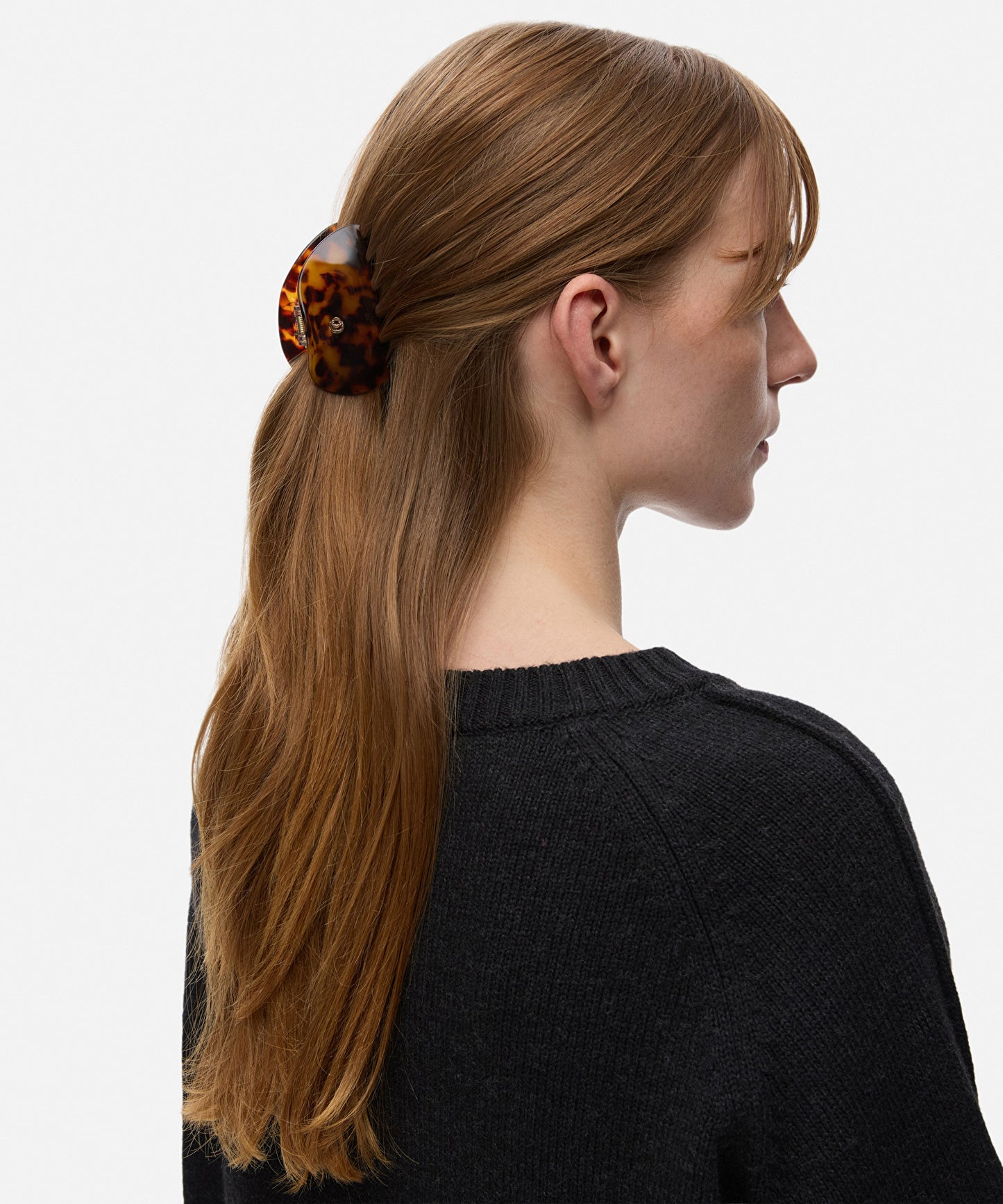 Kaplumbağa Kabuğu Desenli Saç Tokası Seti