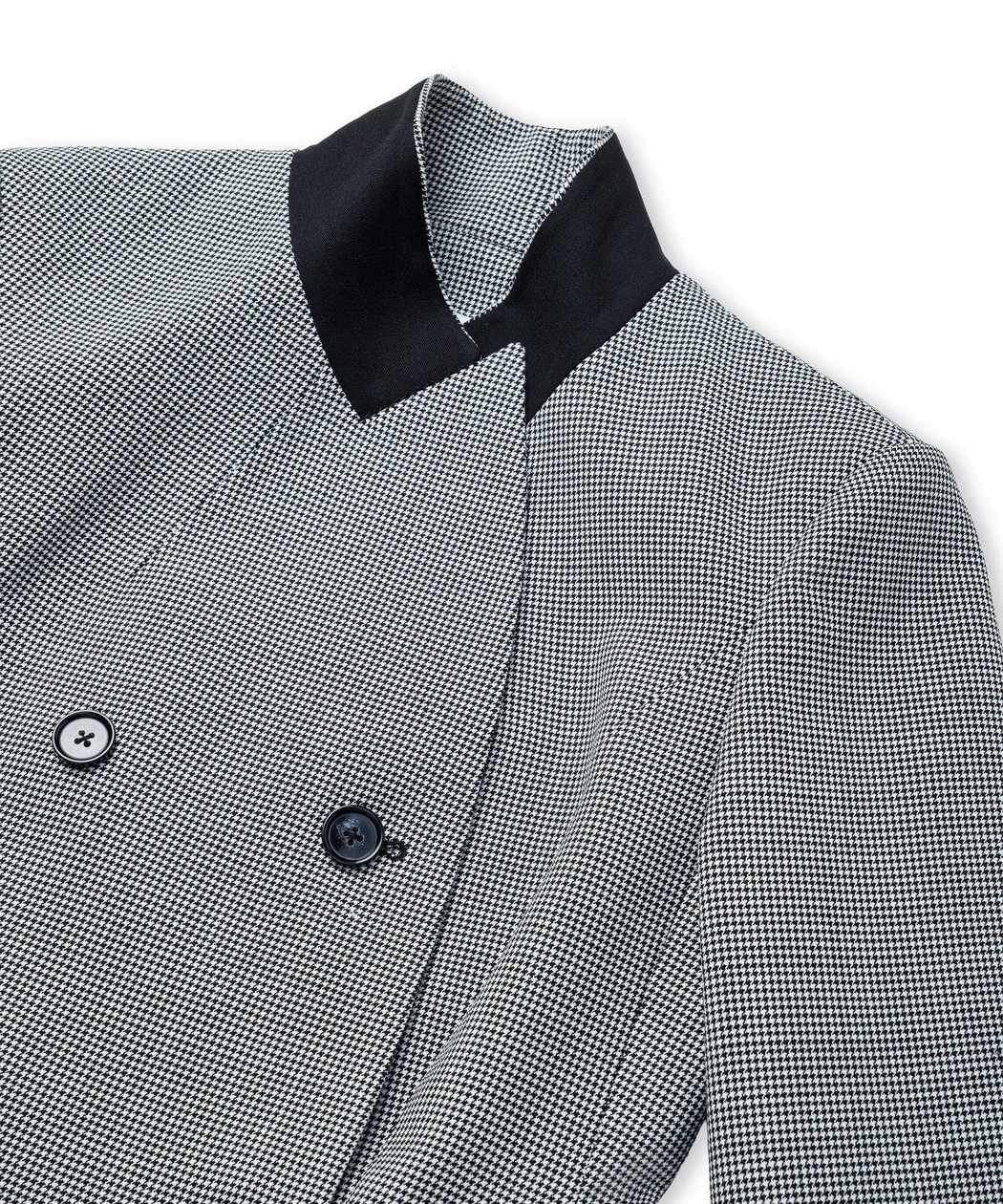 Siyah Yün Içerikli Kazayağı Desen Blazer Iw6260106131001 | Ipekyol