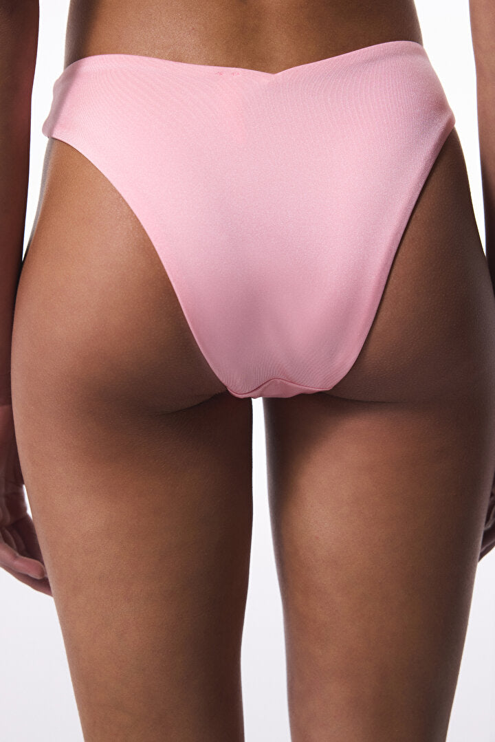Pembe Boncuk Detaylı V Kesim Bikini Altı - Gamze Erçel Koleksiyonu Pl550w2625iy-pn56 - Penti