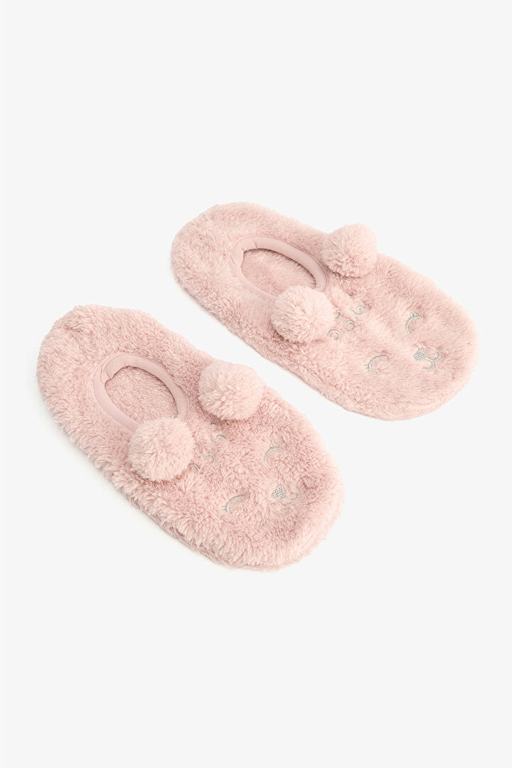 Pembe Happy Cat Ponponlu Ev Çetiği Pn85ouss25sk-pk1 - Pembe - Penti