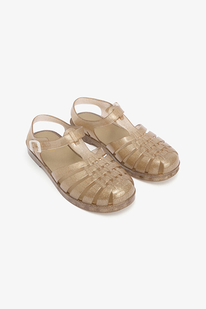 Lady Altın Rengi Sandalet Pycige8t25iy-yl48 - Sarisi - Penti