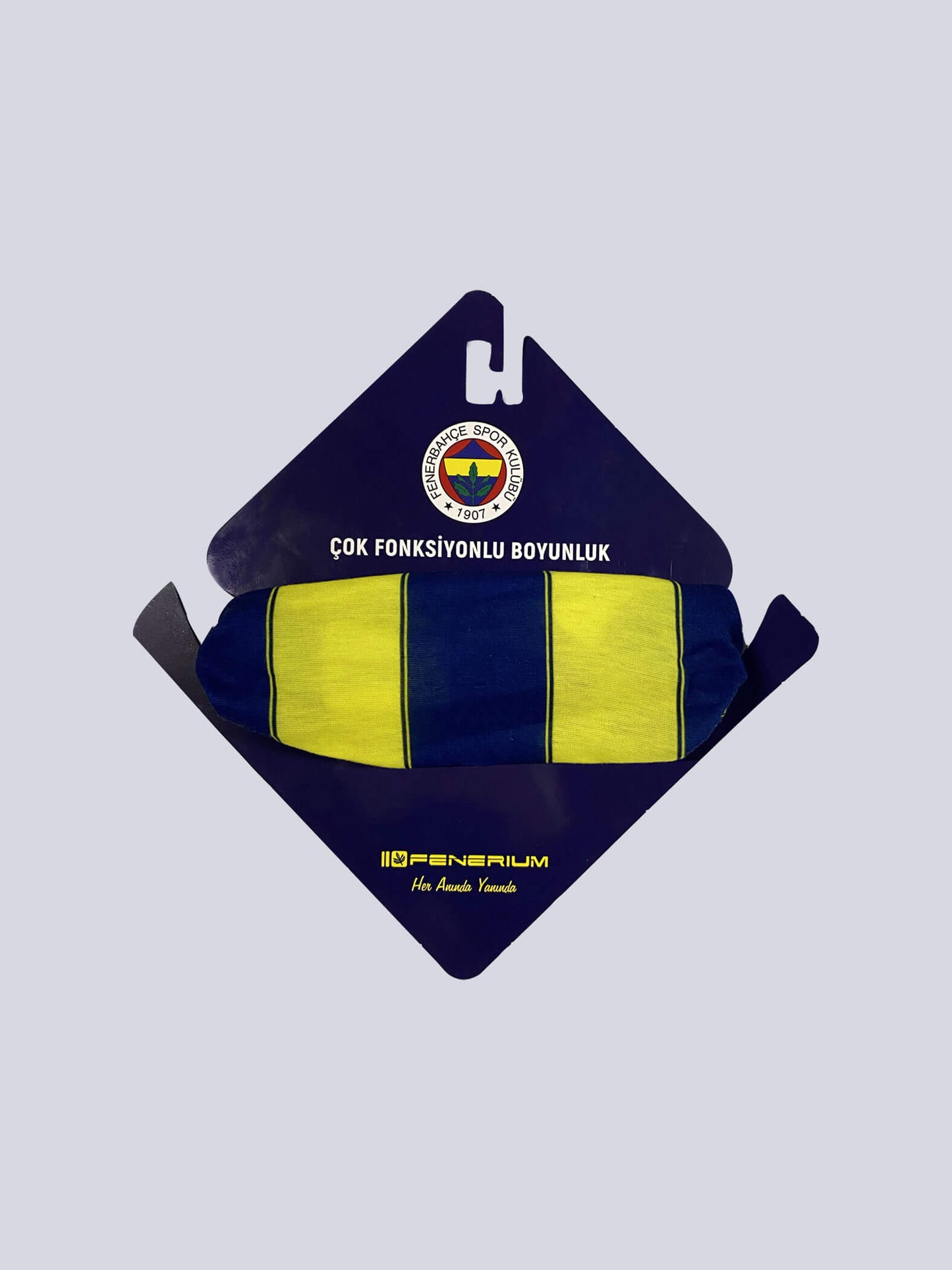 Fenerbahçe Retro Çubuklu Baskı Unisex Boyunluk
