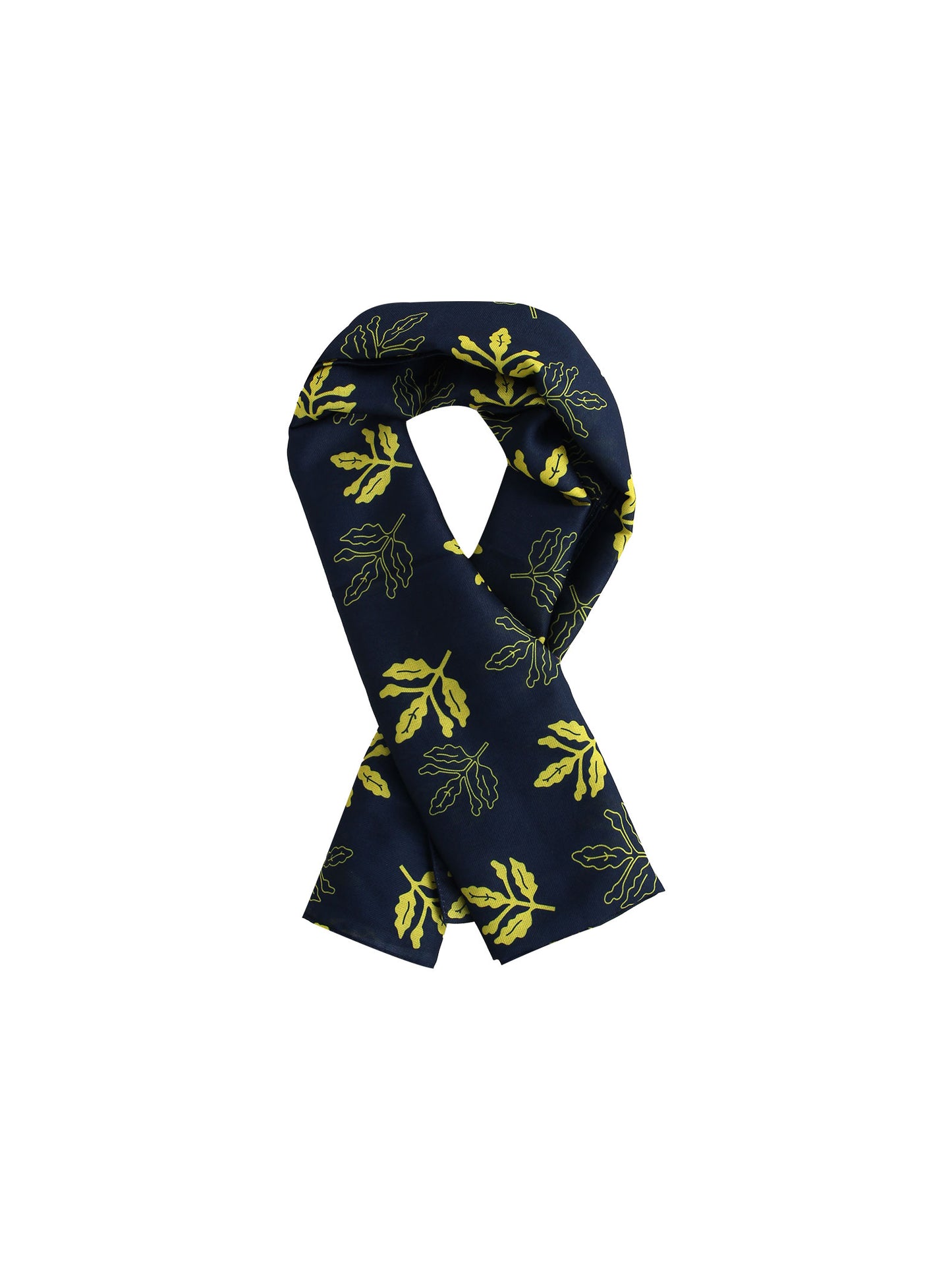 Fenerbahçe Lacivert Sarı Unisex Palamut Pattern Fular