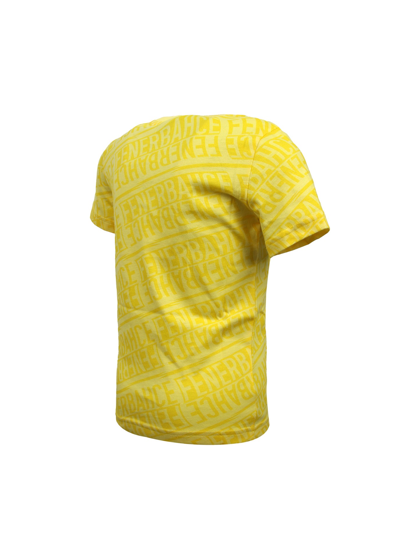 Fenerbahçe Puma Sarı Pattern Jr Tshirt