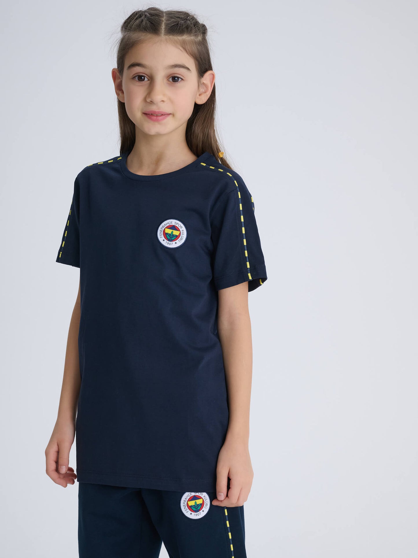 Fenerbahçe Lacivert Tribün Çocuk Basic Tshirt