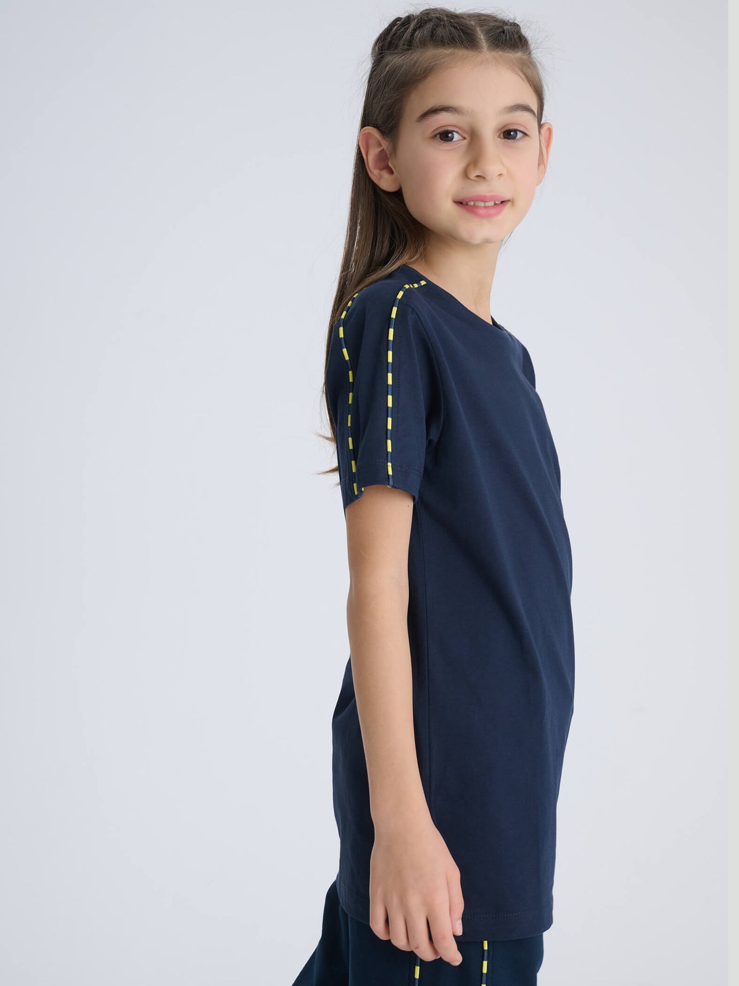 Fenerbahçe Lacivert Tribün Çocuk Basic Tshirt