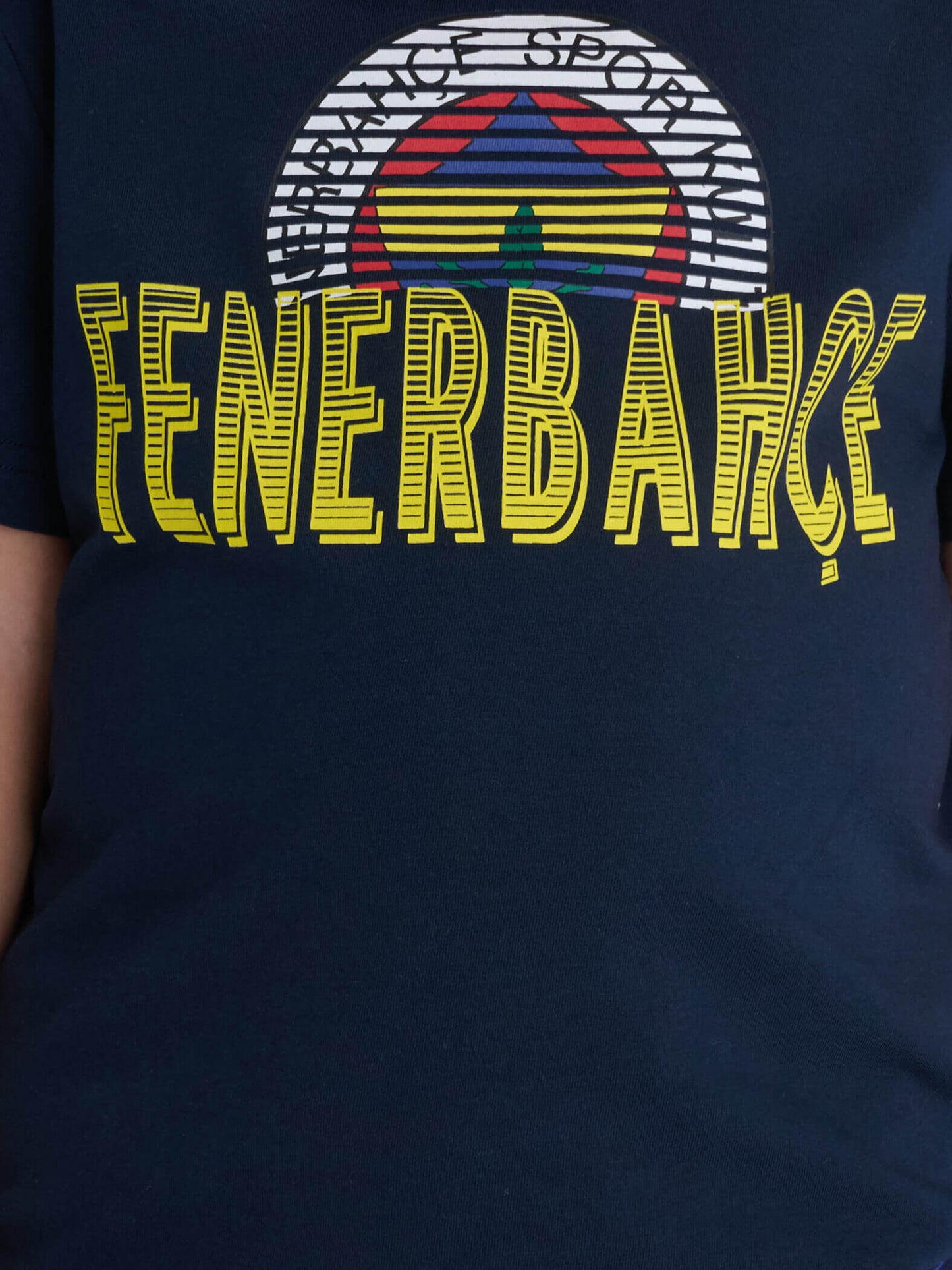 Fenerbahçe Lacivert Logolu Tribün Çocuk Tshirt