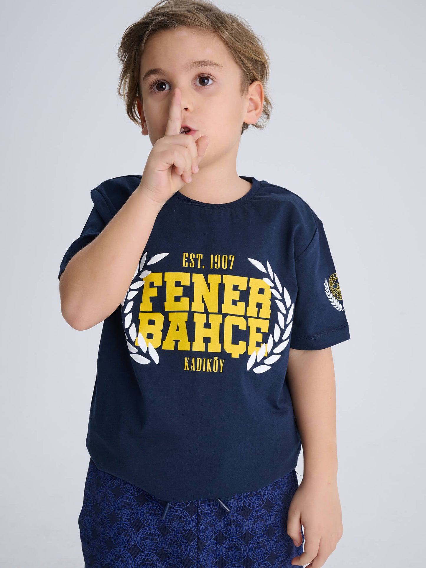 Fenerbahçe Lacivert Est 1907 Kolej Çocuk Tshirt