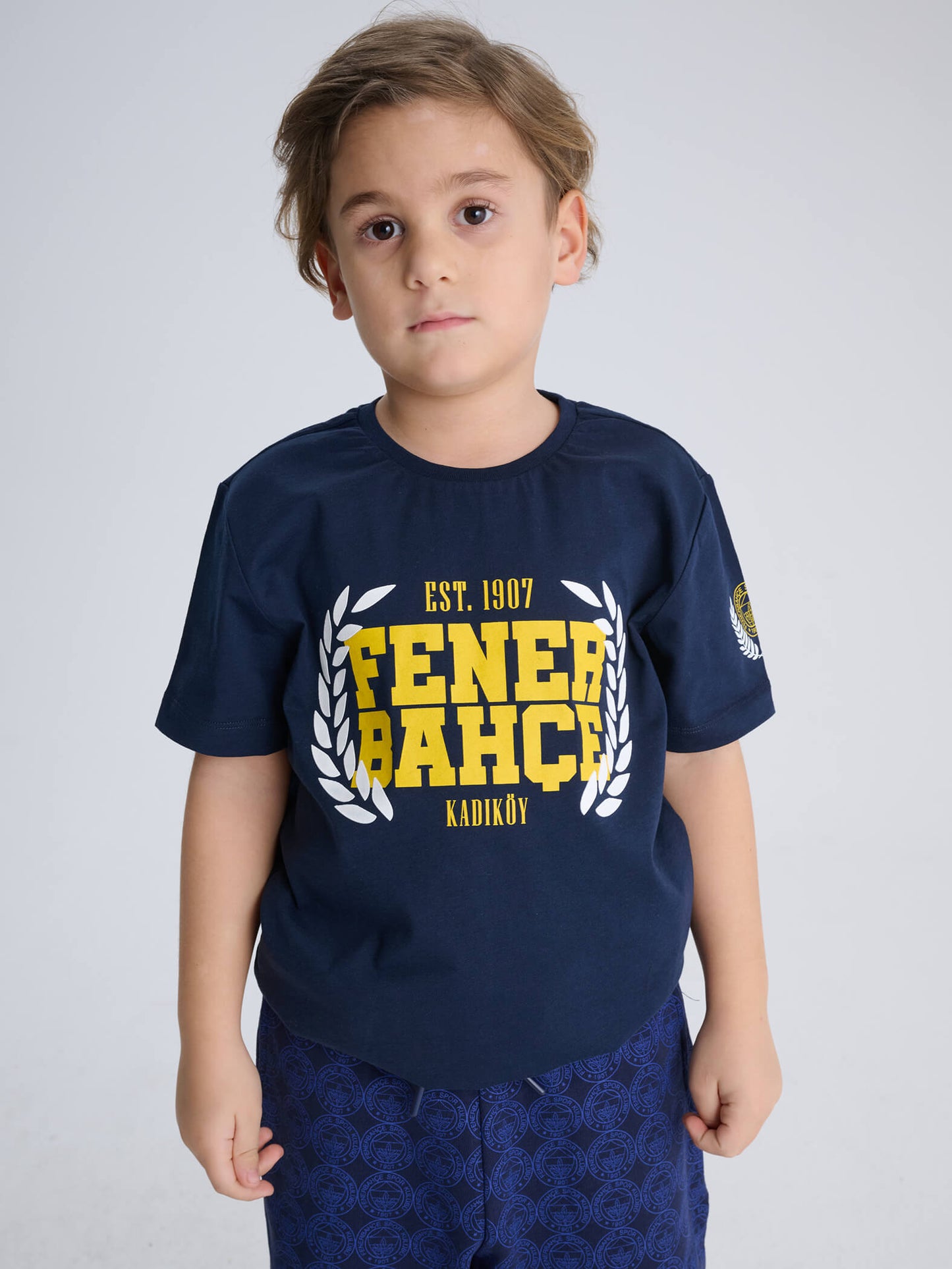 Fenerbahçe Lacivert Est 1907 Kolej Çocuk Tshirt