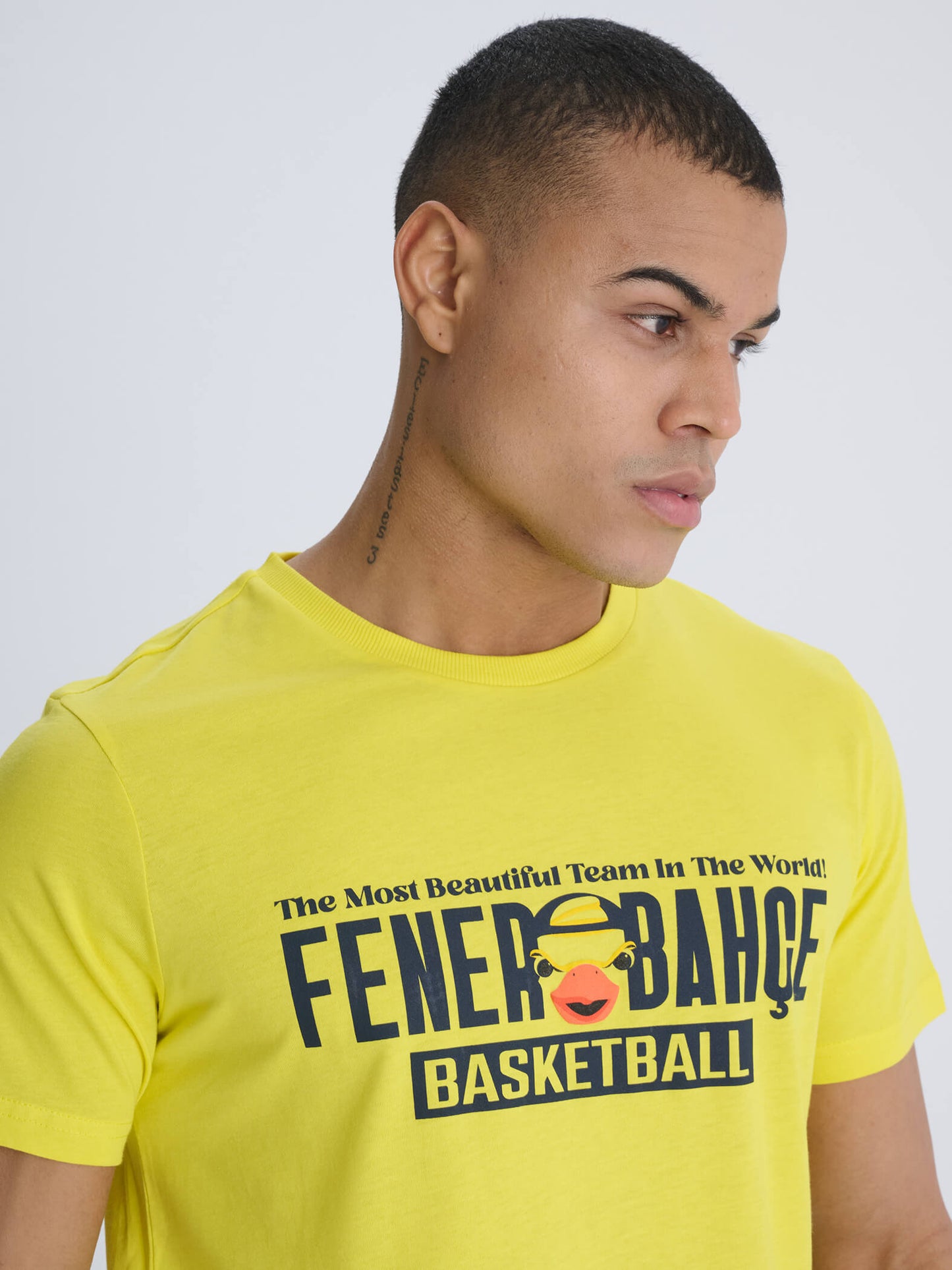 Fenerbahçe Sarı 24/25 Basketbol Yellow Tshirt