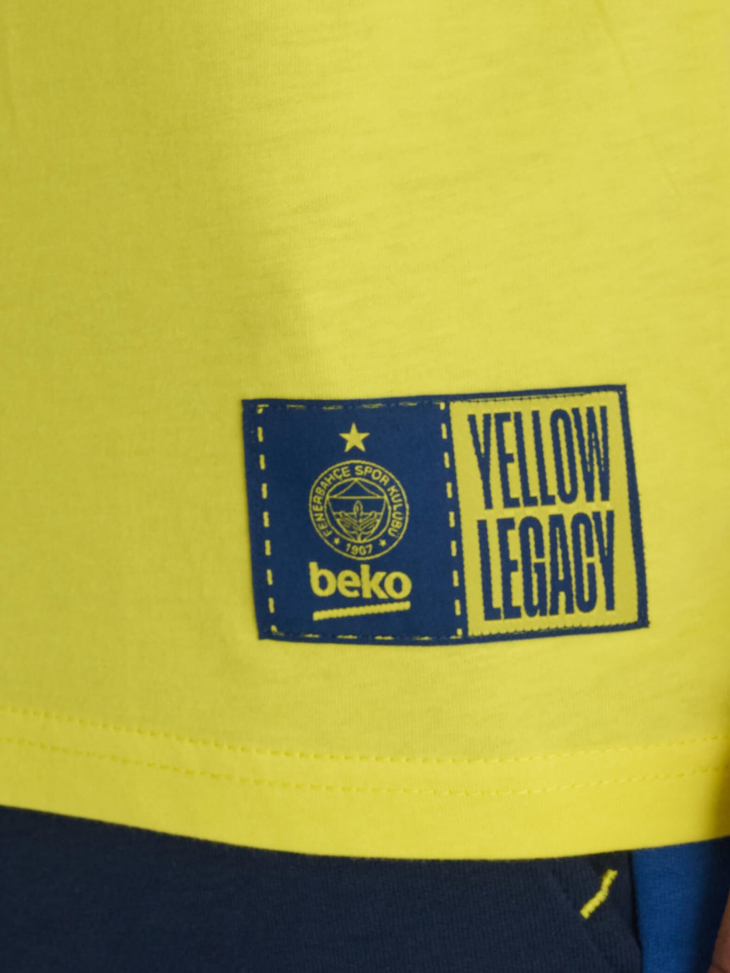 Fenerbahçe Sarı 24/25 Basketbol Yellow Tshirt