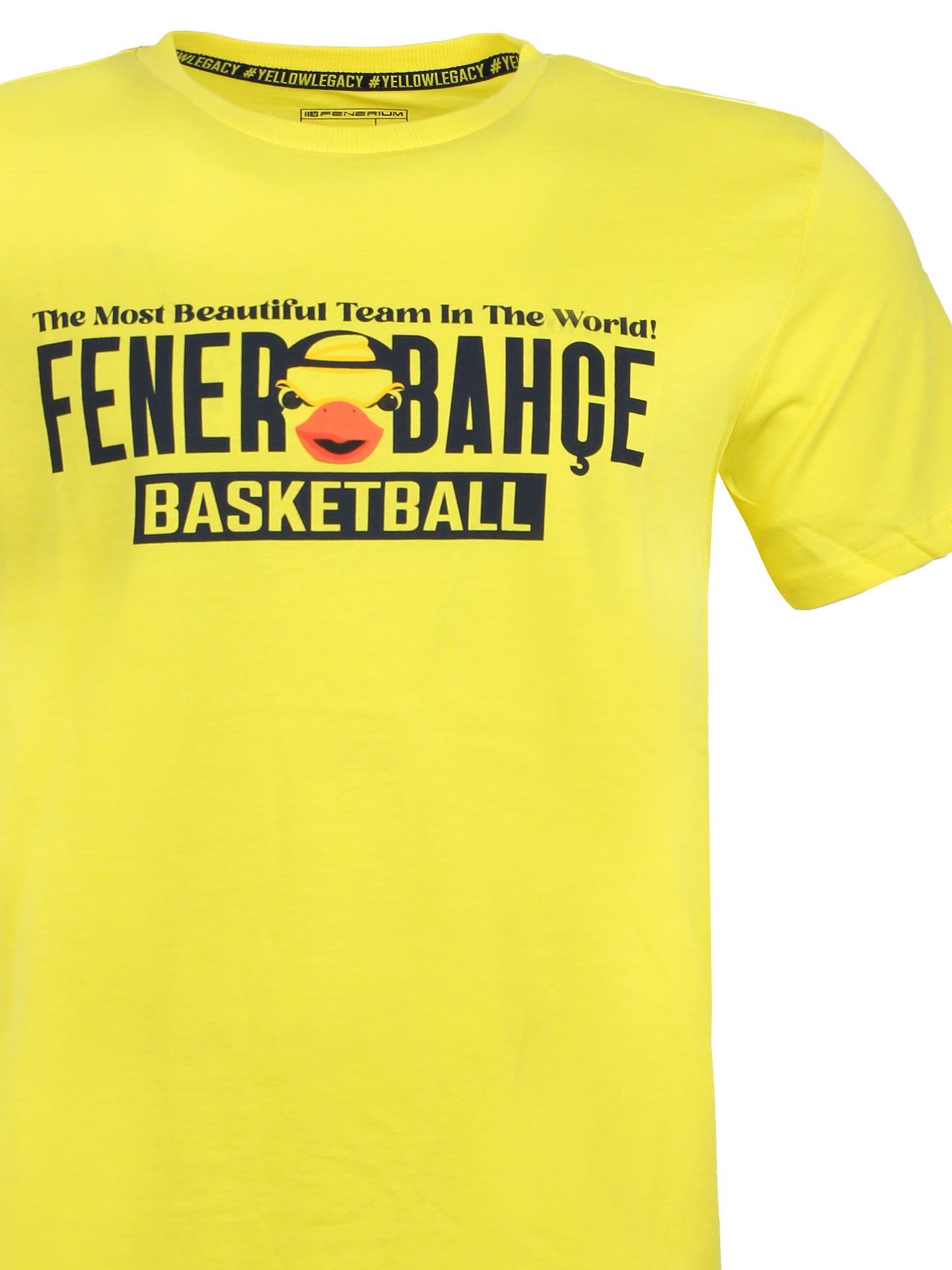 Fenerbahçe Sarı 24/25 Basketbol Yellow Tshirt