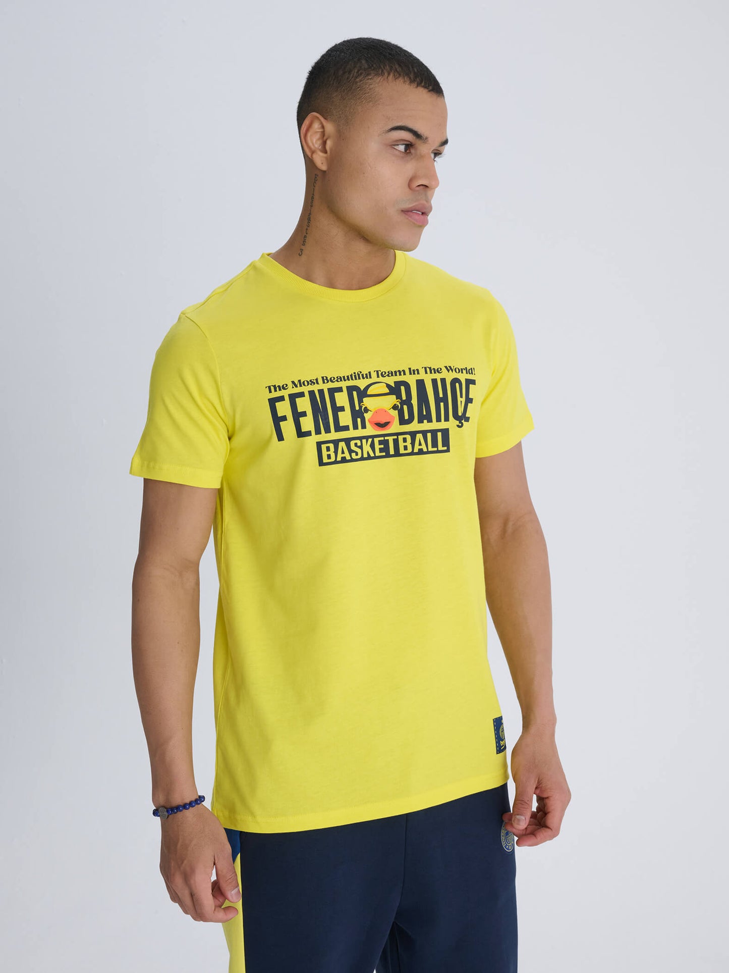 Fenerbahçe Sarı 24/25 Basketbol Yellow Tshirt