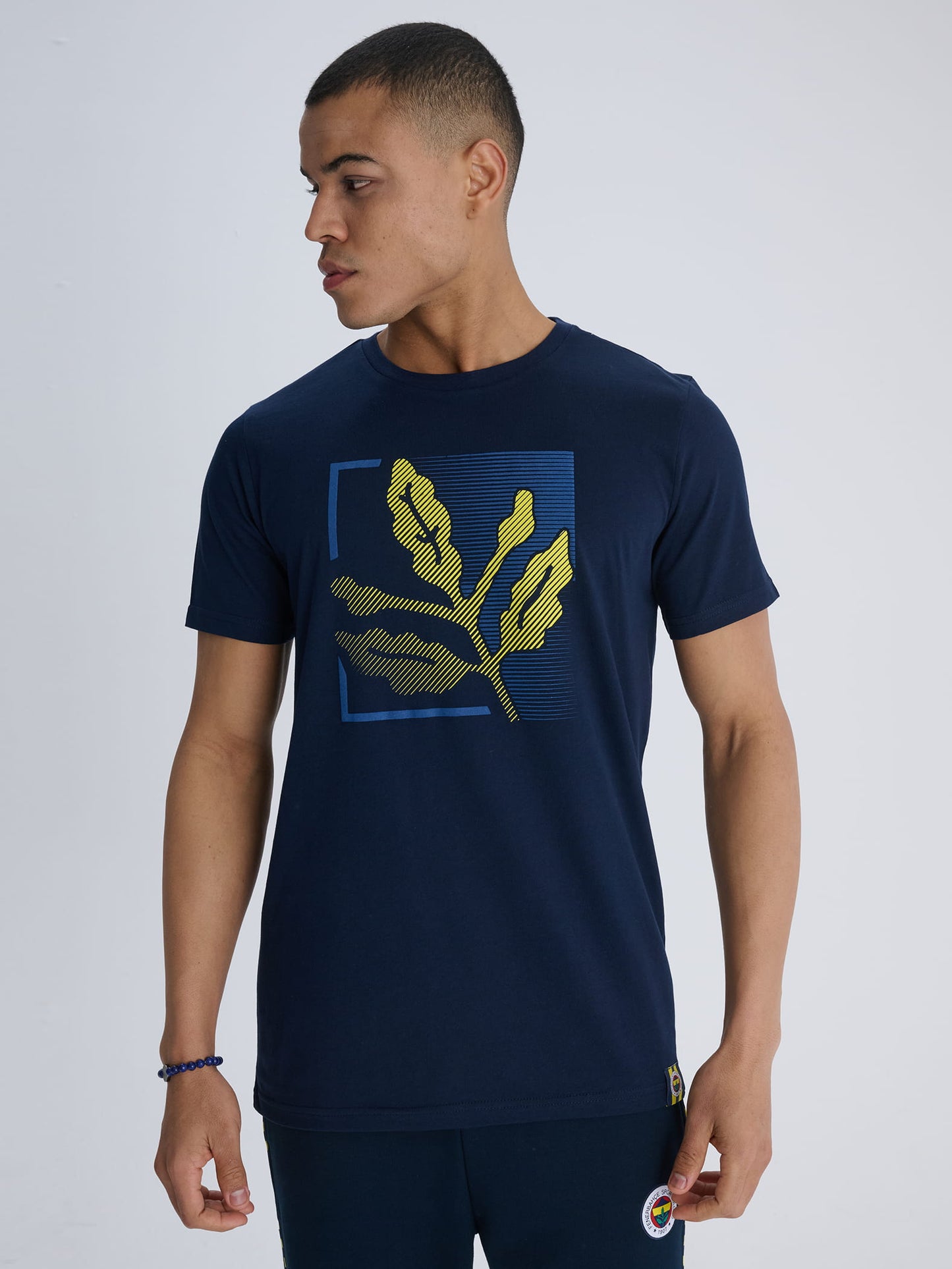 Fenerbahçe Lacivert Tribün Palamut Erkek Tshirt