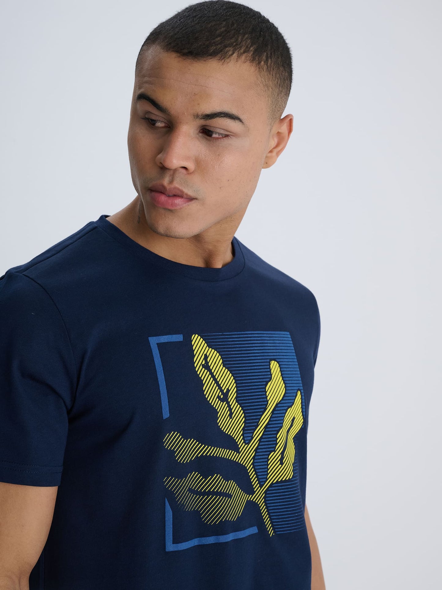 Fenerbahçe Lacivert Tribün Palamut Erkek Tshirt