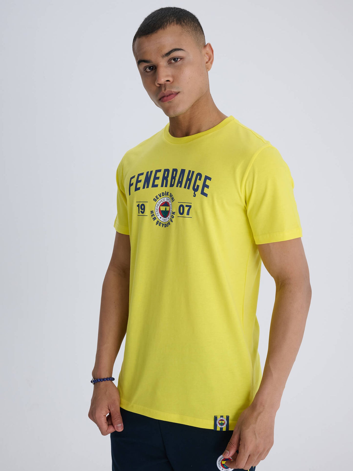 Fenerbahçe Sarı Tribün 1907 Erkek Tshirt