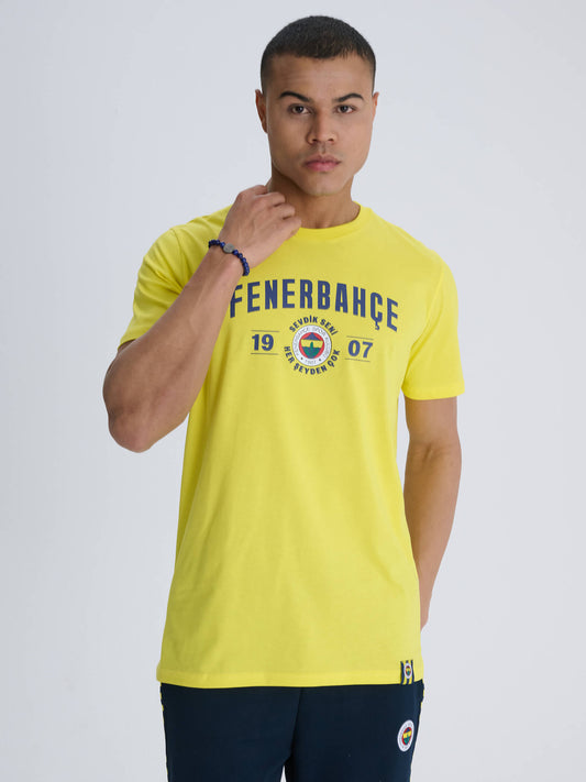 Fenerbahçe Sarı Tribün 1907 Erkek Tshirt