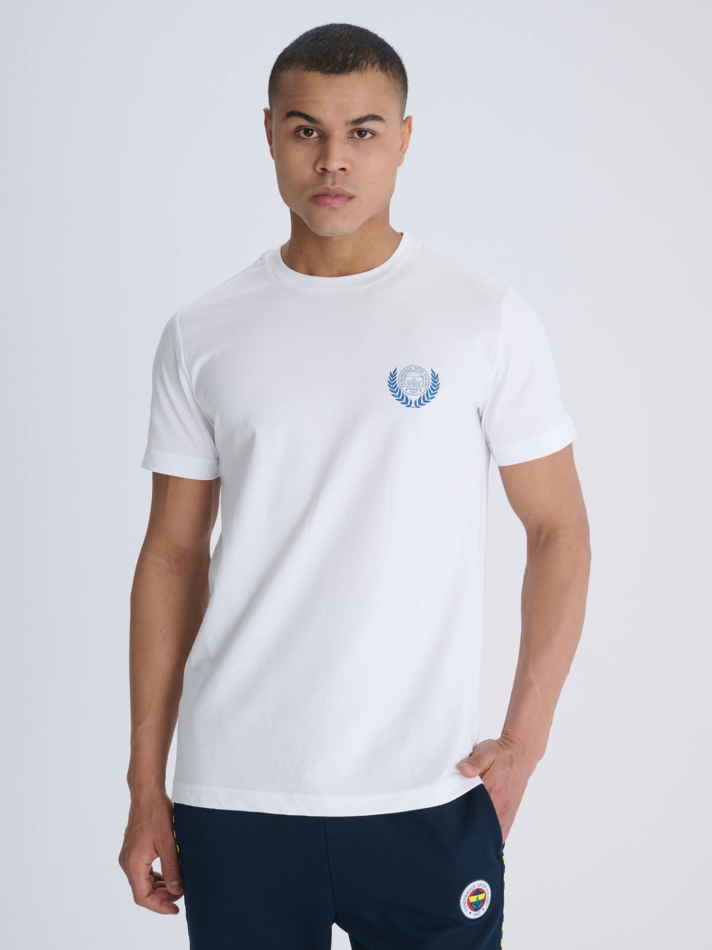 Fenerbahçe Beyaz Kolej Established Erkek Tshirt