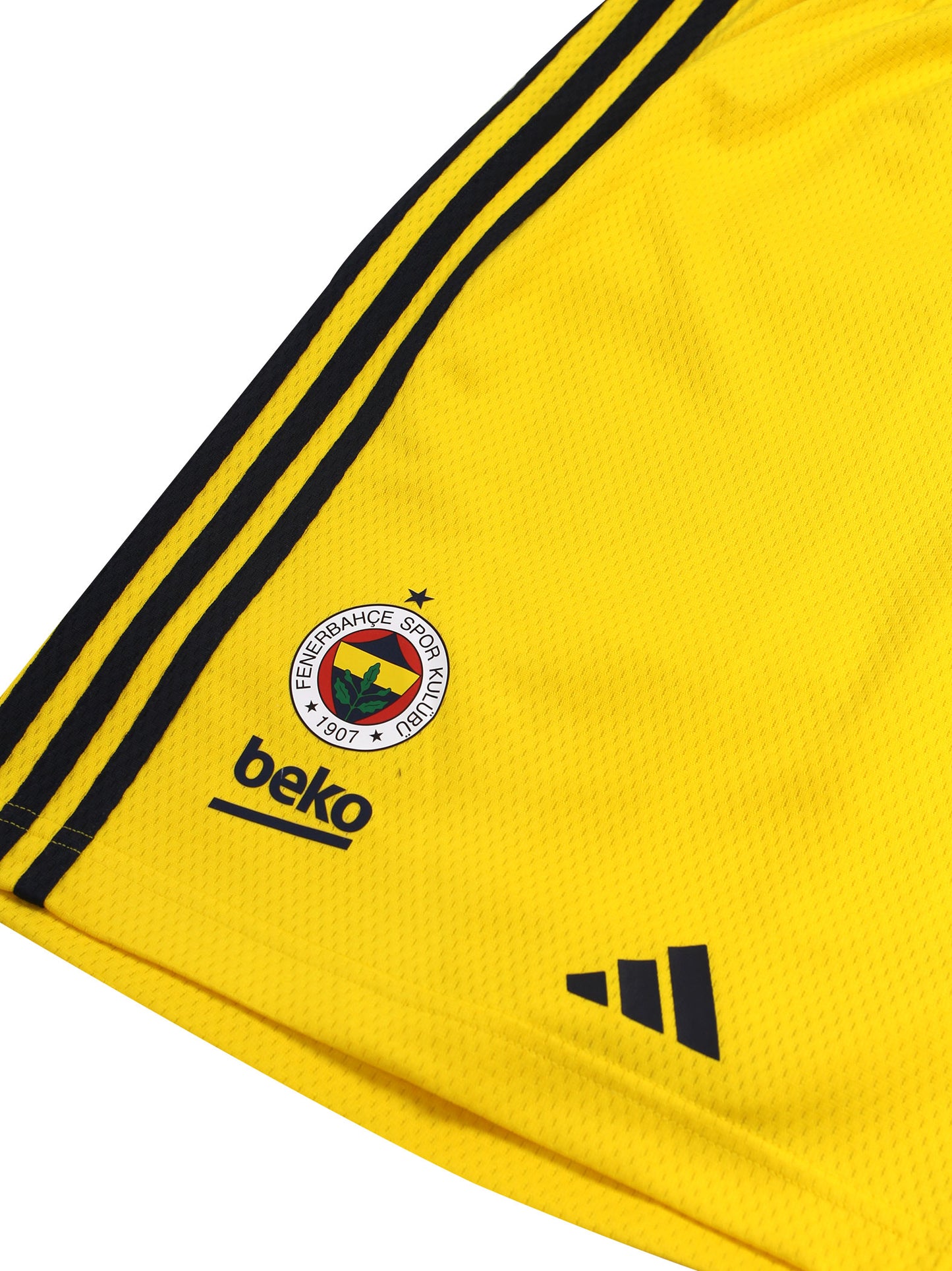 Fenerbahçe 24/25 Adidas Basketbol Erkek Sarı Maç Şortu