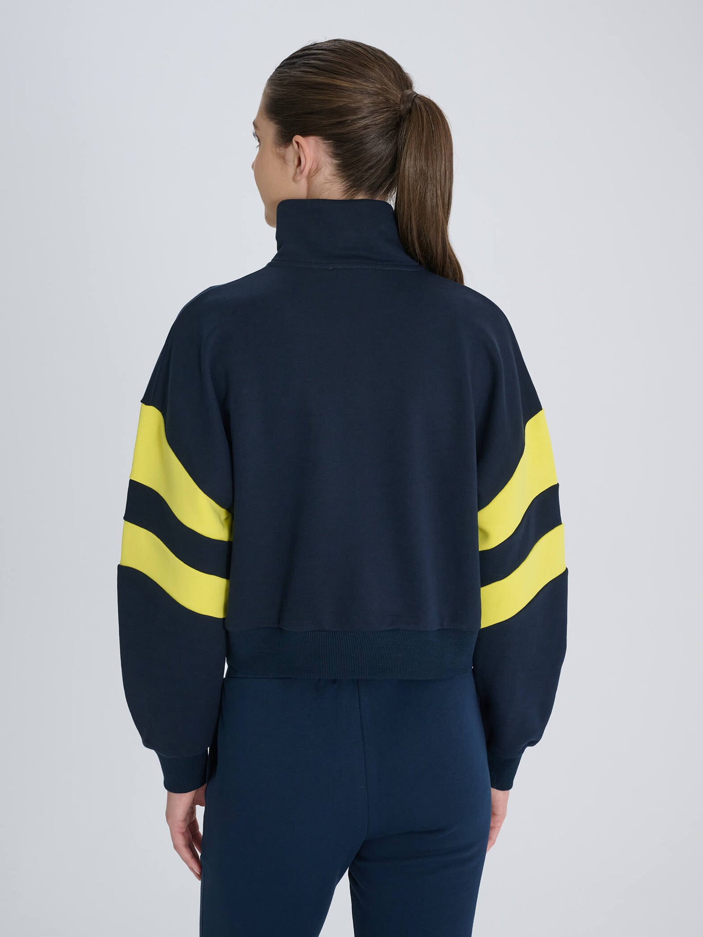 Fenerbahçe Lacivert Tribün Palamut Logolu Kadın Sweatshirt
