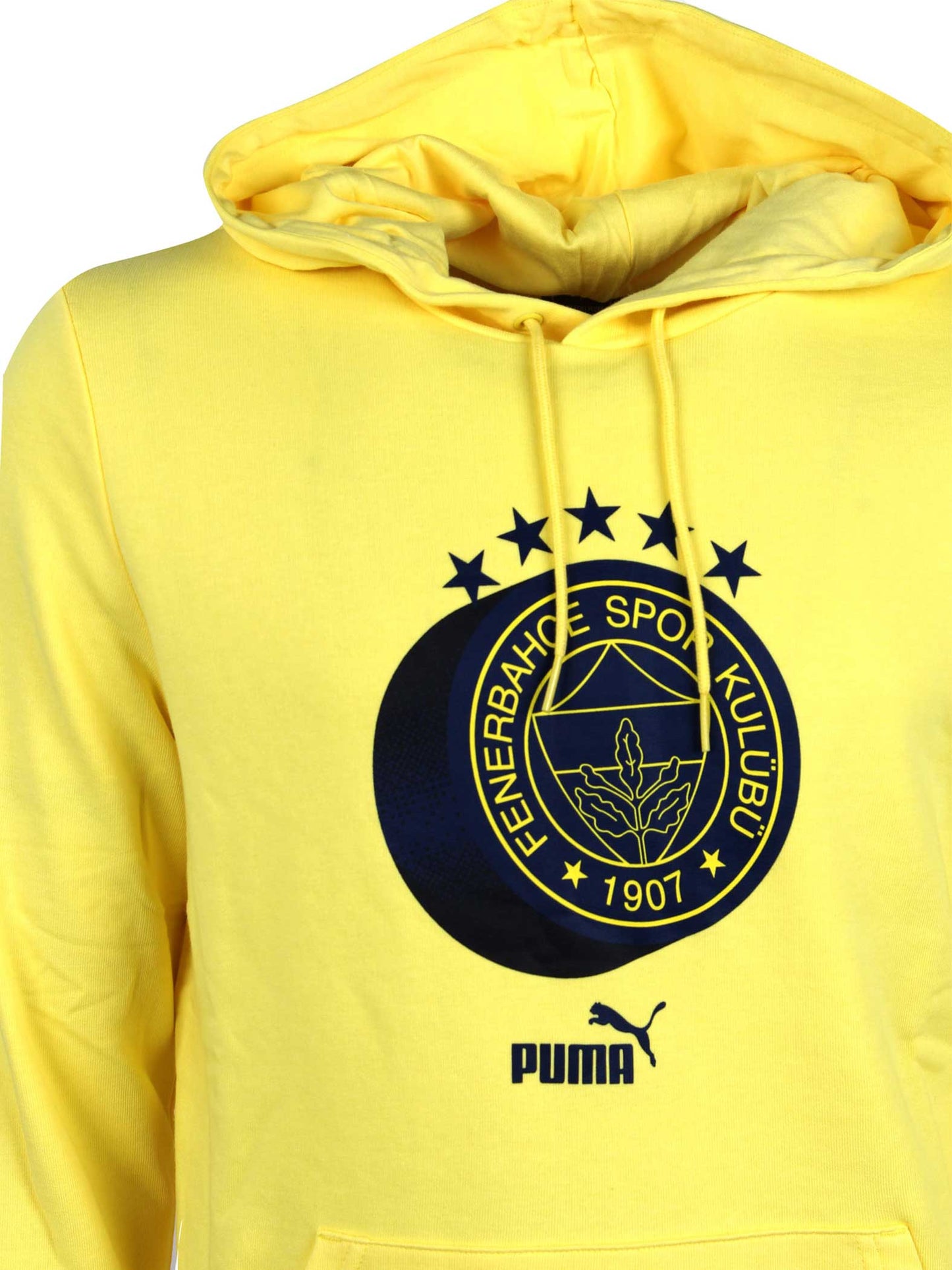 Fenerbahçe Puma Sarı Logo Jr Sweatshirt