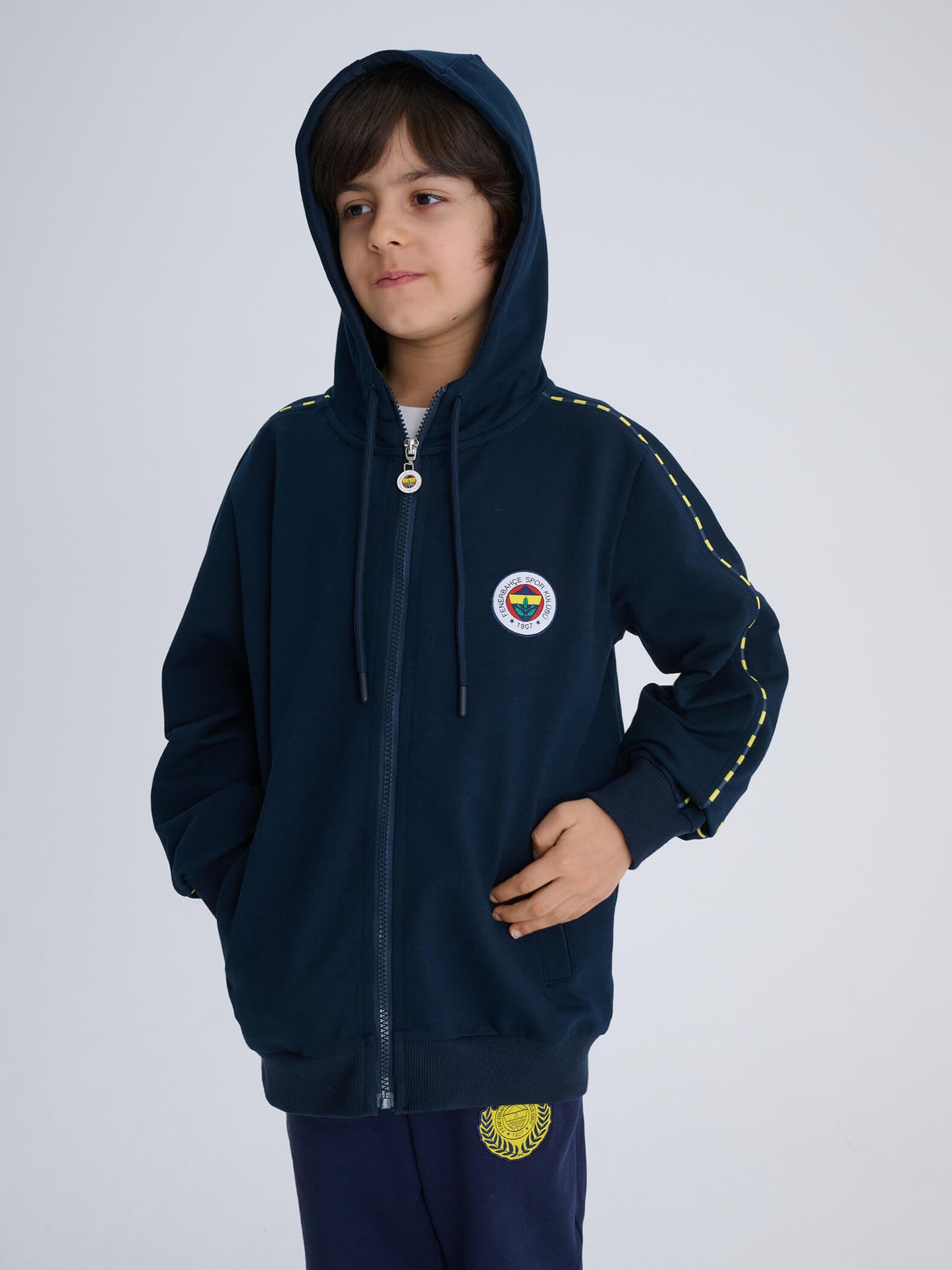 Fenerbahçe Lacivert Tribün Çocuk Basic Sweatshirt