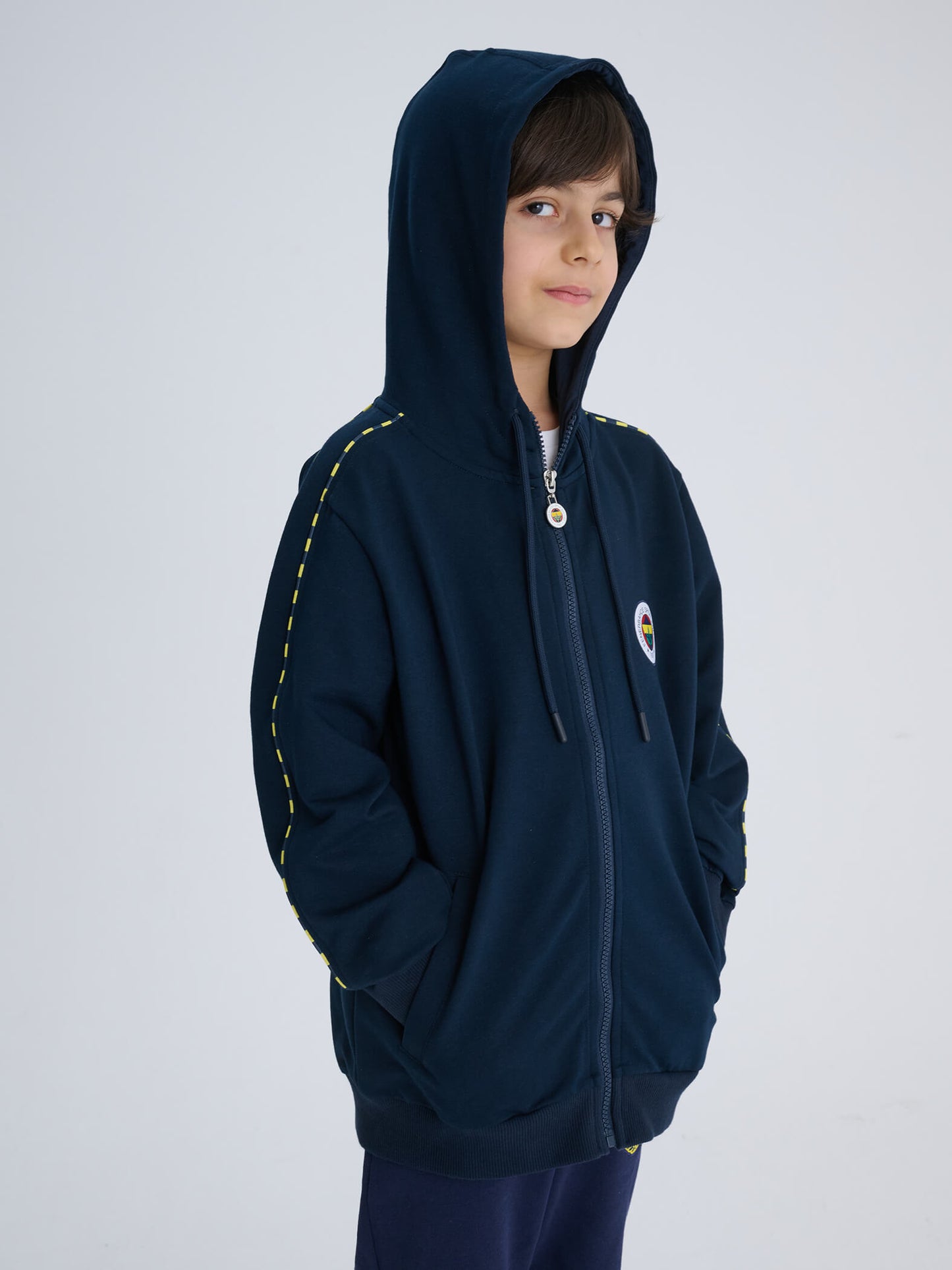Fenerbahçe Lacivert Tribün Çocuk Basic Sweatshirt