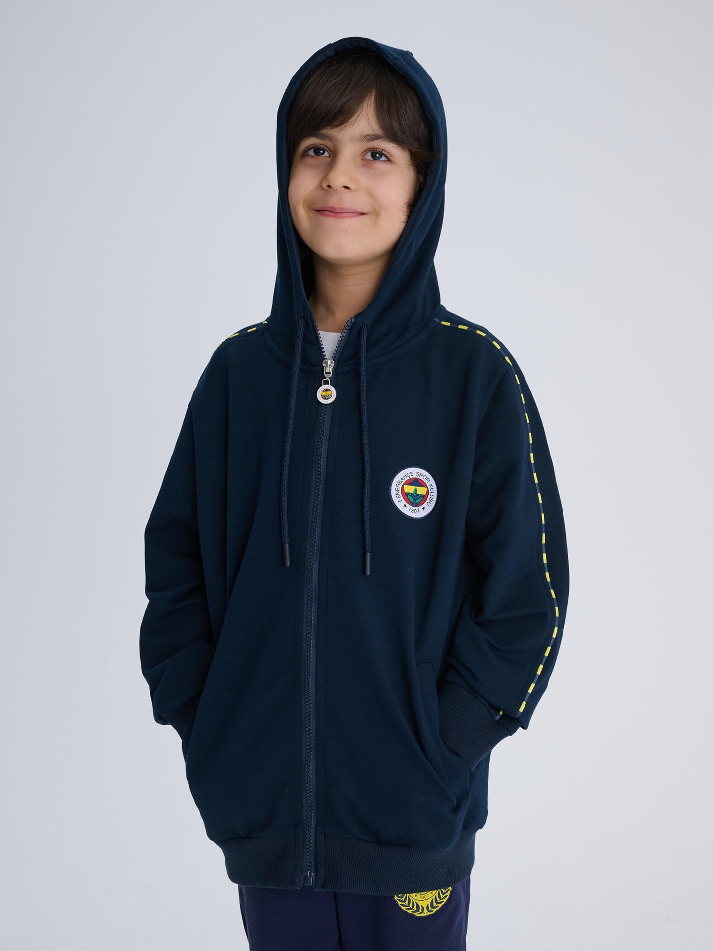 Fenerbahçe Lacivert Tribün Çocuk Basic Sweatshirt