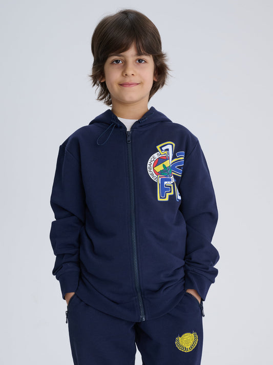 Fenerbahçe Lacivert 12 Tribün Çocuk Sweatshirt
