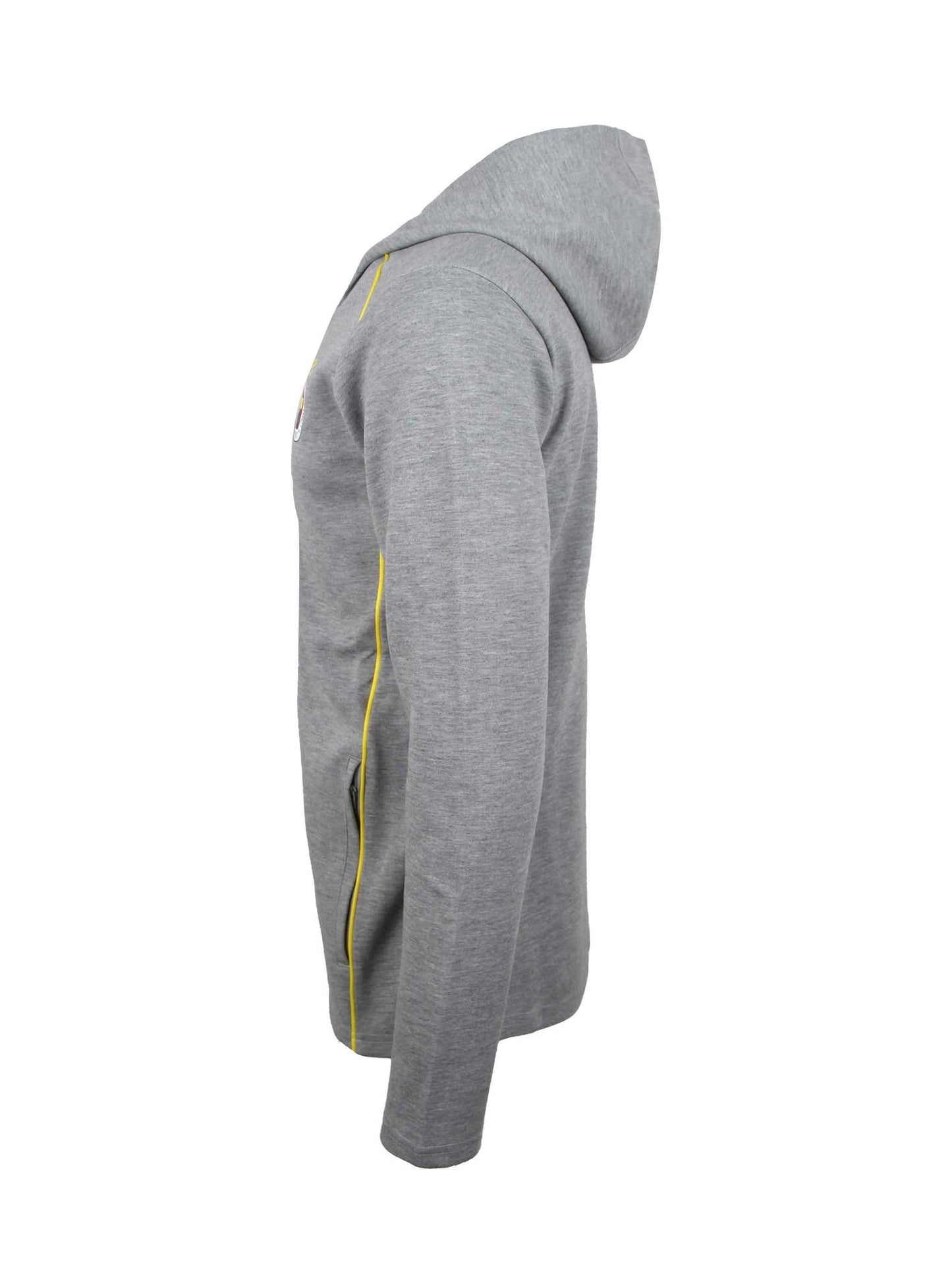 Fenerbahçe Puma Gri Melanj Kapşonlu Sweatshirt