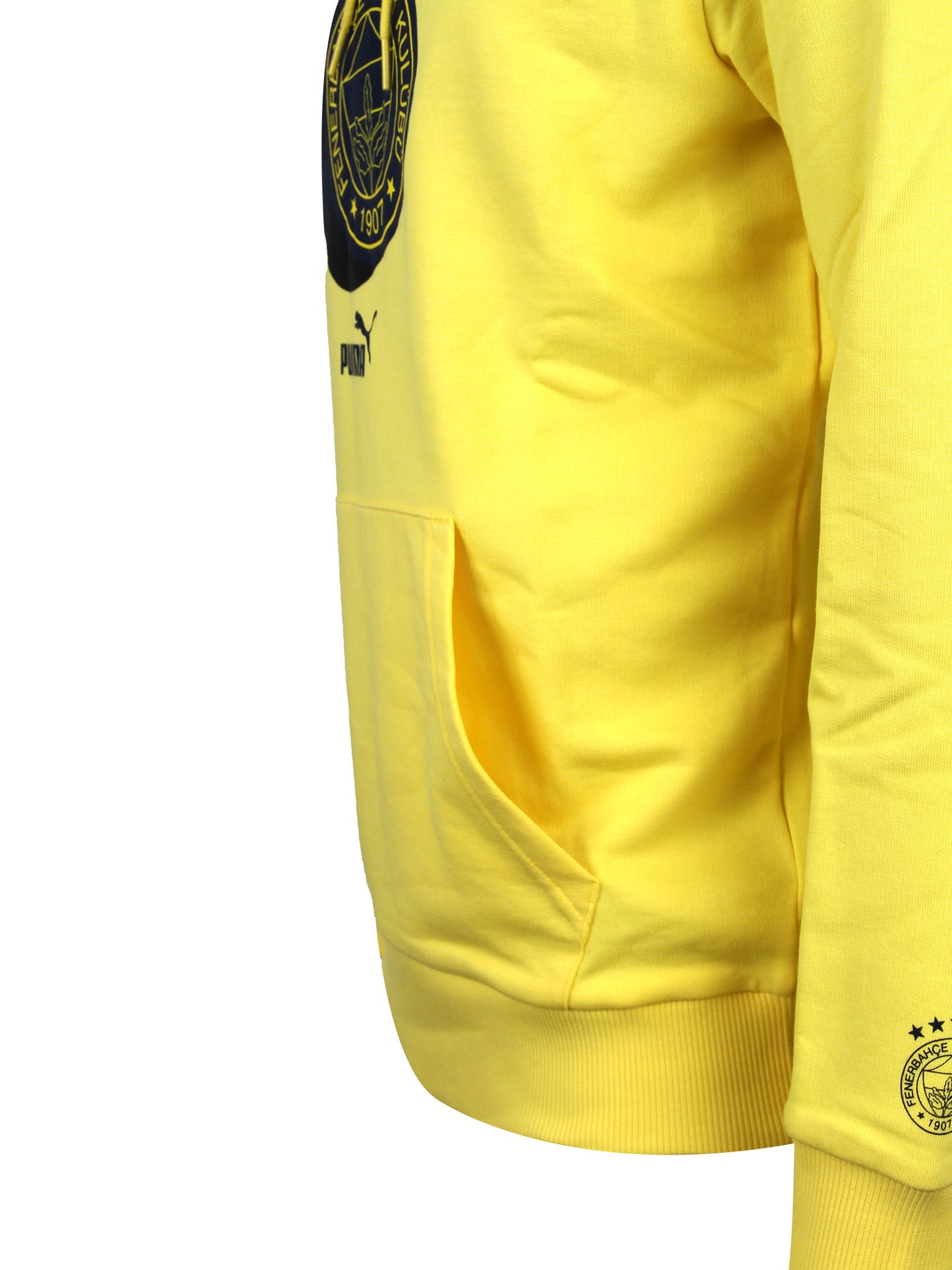 Fenerbahçe Puma Sarı Logo Sweatshirt